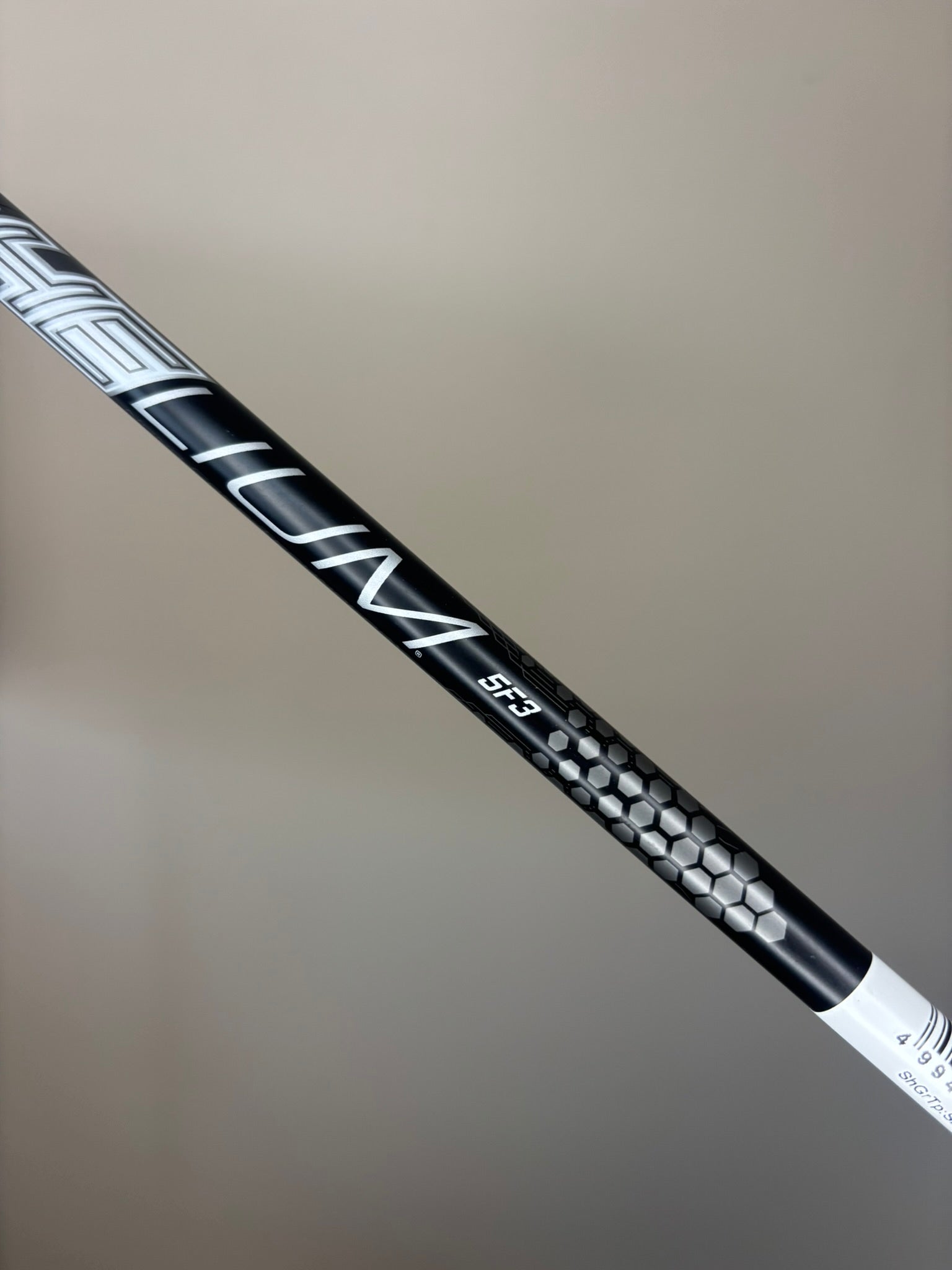 Photo of UST Mamiya Helium Nanocore Black 5F3 Regular 50 Grams Driver Shaft