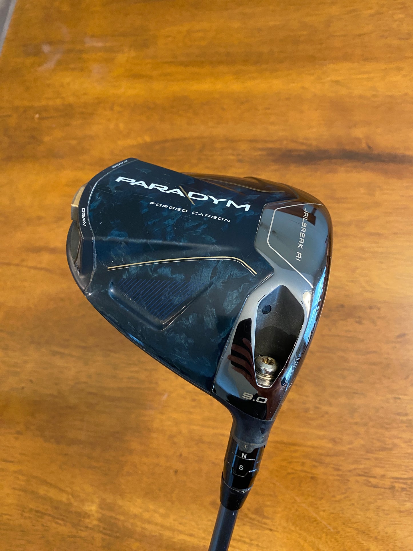 Callaway Paradym Driver 9° Hzrdus 50g Stiff Flex 44.5″ +HC NICE