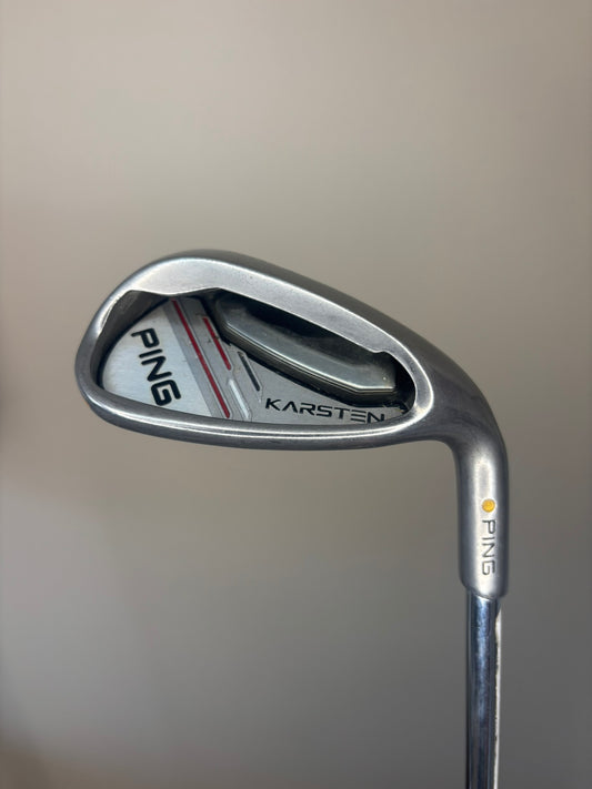 Ping 2014 Karsten Sand Wedge Gold Dot CFS Distance Stiff Flex 35.5″ NICE