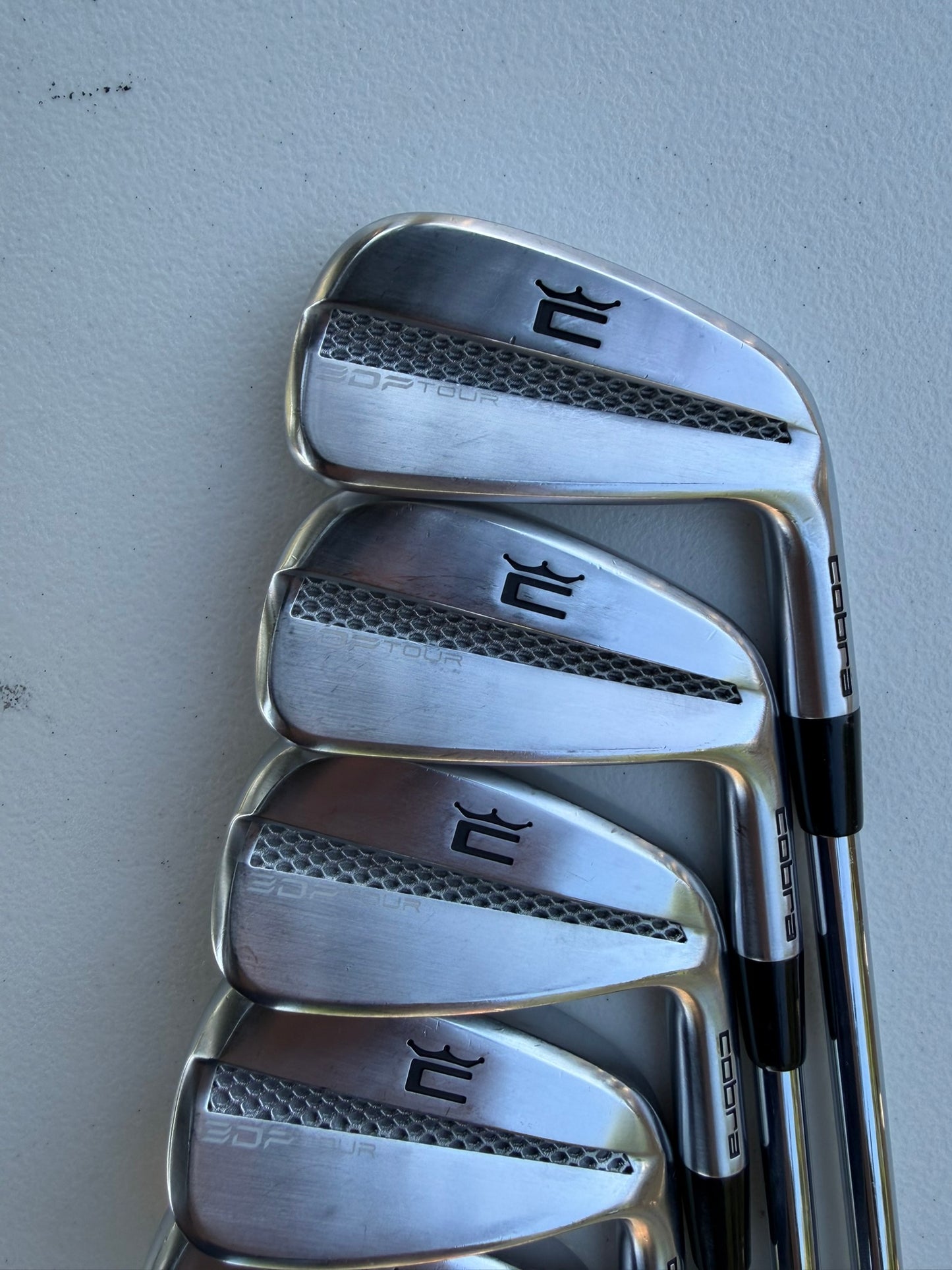 Cobra 3DP Tour Iron Set 6-PW DG Mid 115 S300 Stiff Flex NICE