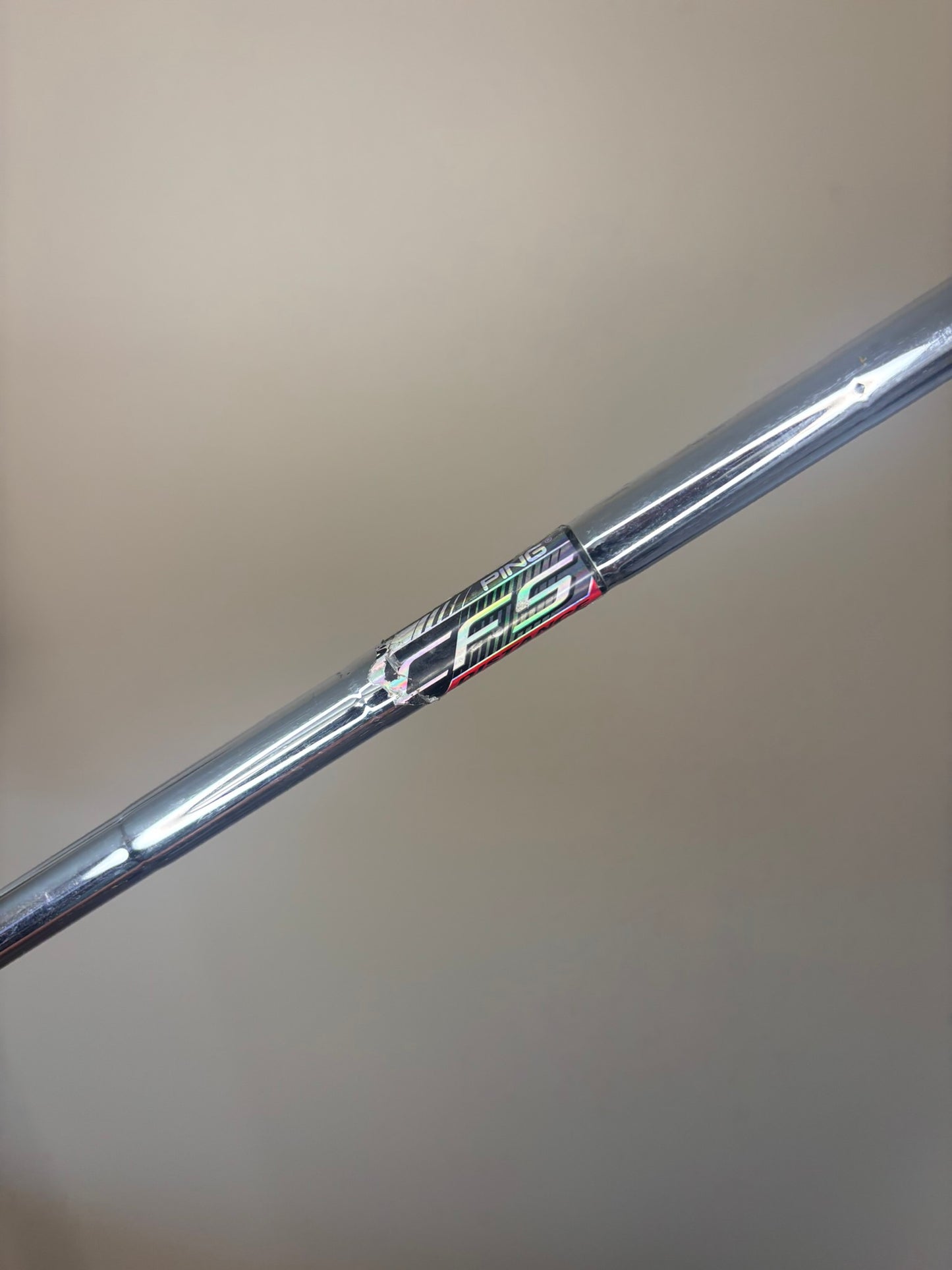 Ping 2014 Karsten Sand Wedge Gold Dot CFS Distance Stiff Flex 35.5″ NICE