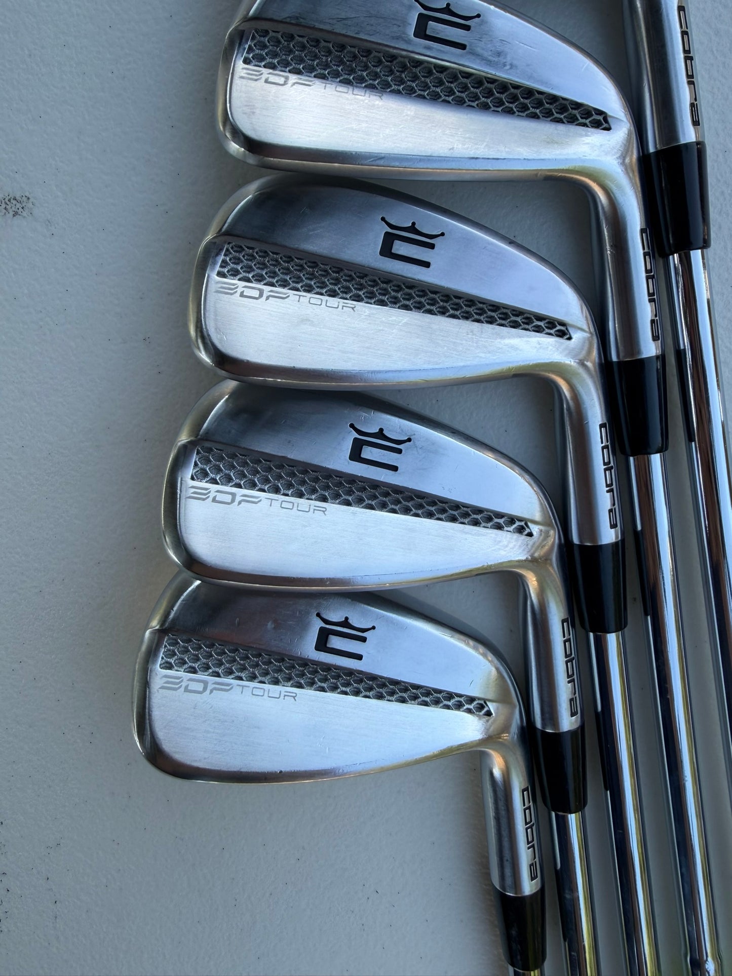 Cobra 3DP Tour Iron Set 6-PW DG Mid 115 S300 Stiff Flex NICE