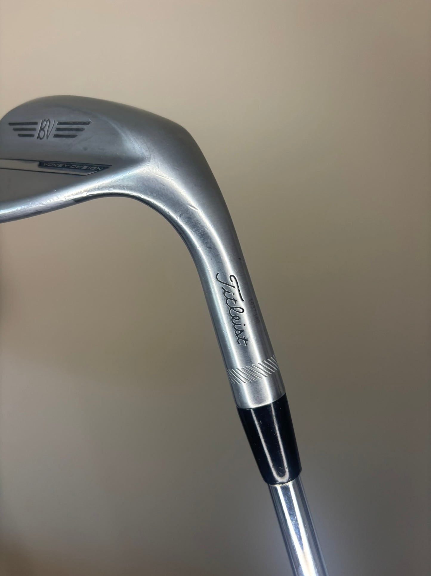 Titleist Vokey SM10 Tour Chrome Lob Wedge 58° / 10S Wedge Flex 34.75″ NICE