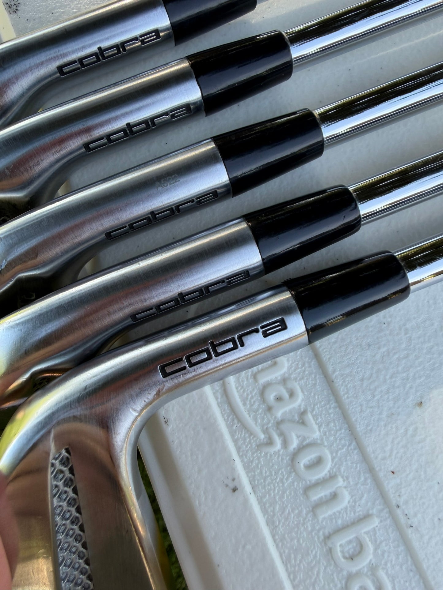 Cobra 3DP Tour Iron Set 6-PW DG Mid 115 S300 Stiff Flex NICE