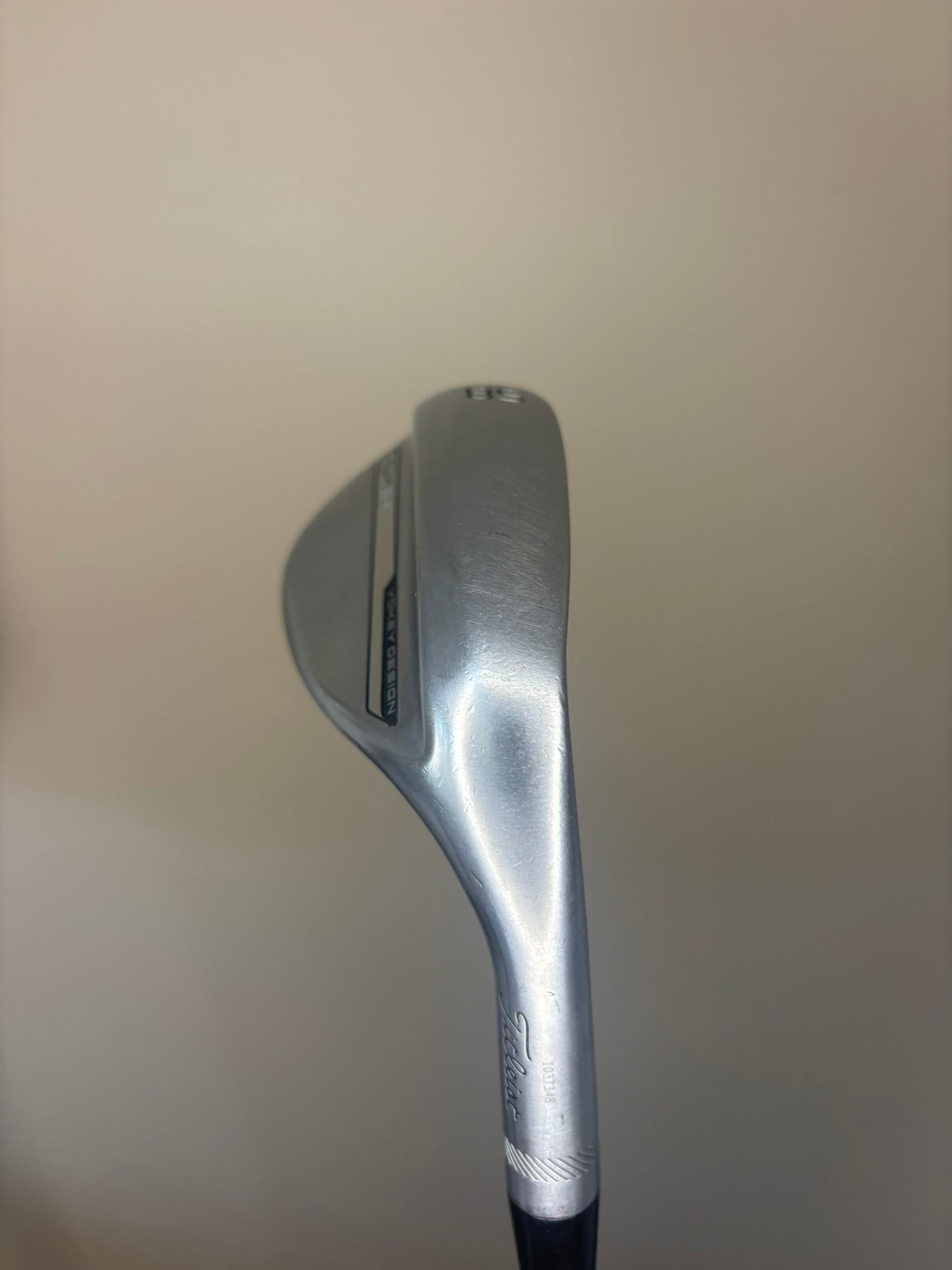 Titleist Vokey SM10 Tour Chrome Lob Wedge 58° / 10S Wedge Flex 34.75″ NICE