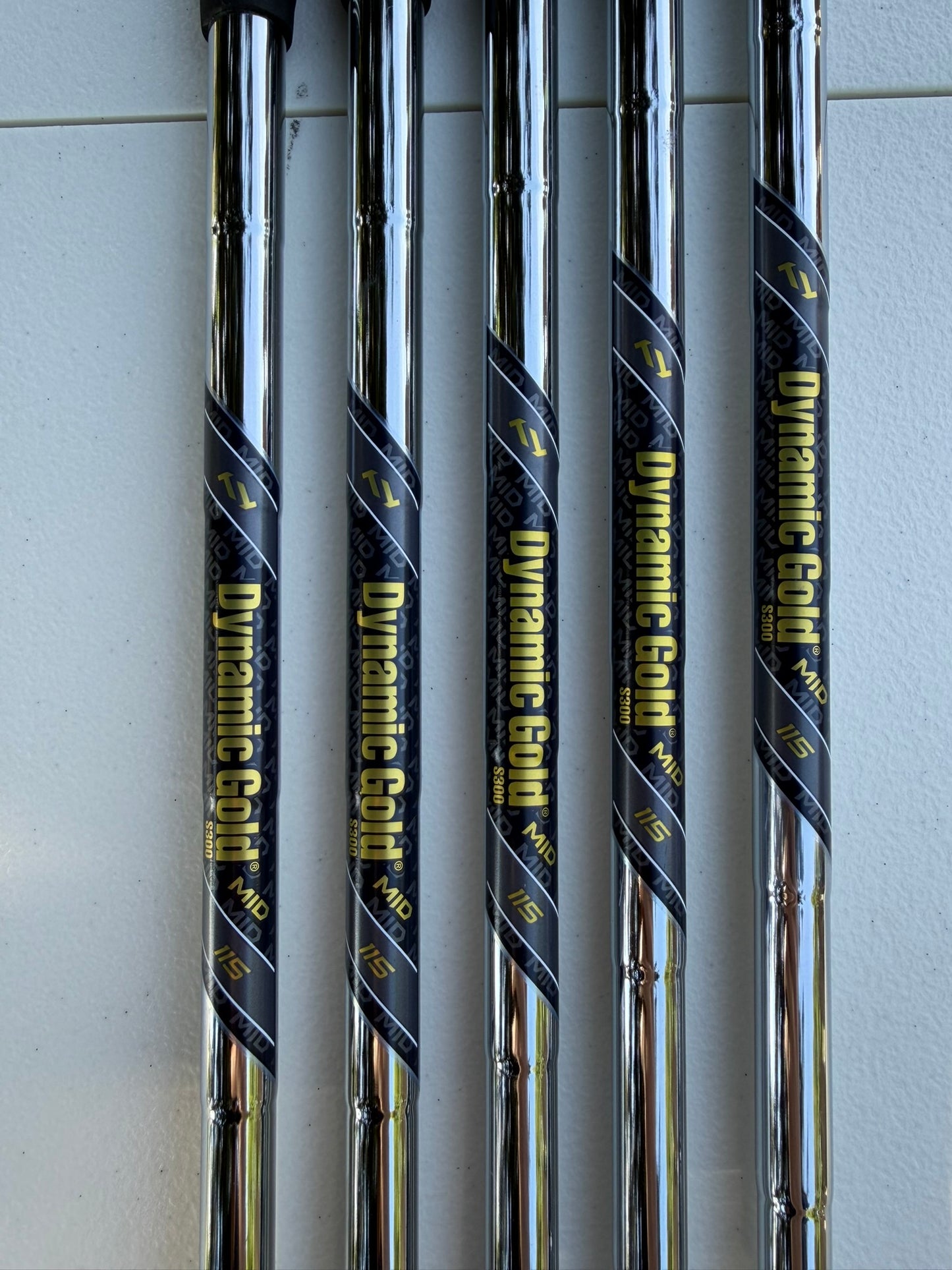 Cobra 3DP Tour Iron Set 6-PW DG Mid 115 S300 Stiff Flex NICE