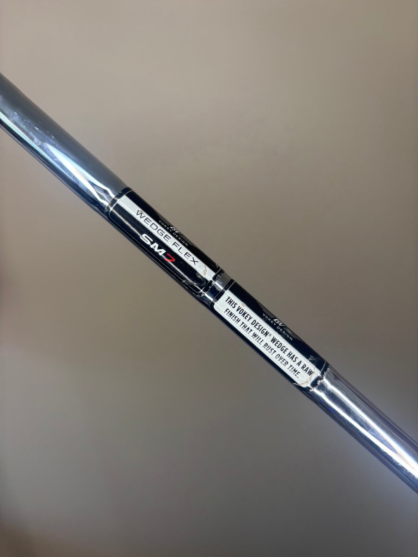 Titleist Vokey SM7 Jet Black Raw Lob Wedge 60° / 8M Wedge Flex 35.5″ READ