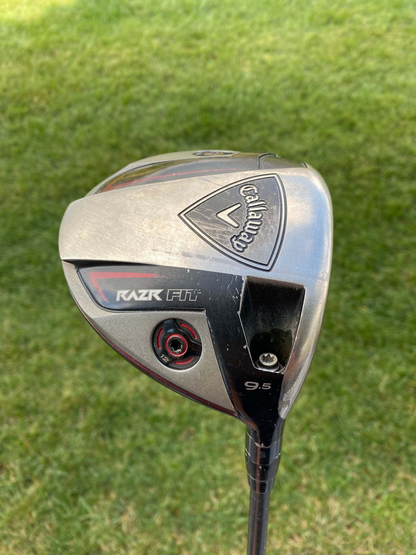 Callaway Razr Fit Driver 9.5° Aldila RIP'D NV 60g Stiff Flex 44.75″ NICE