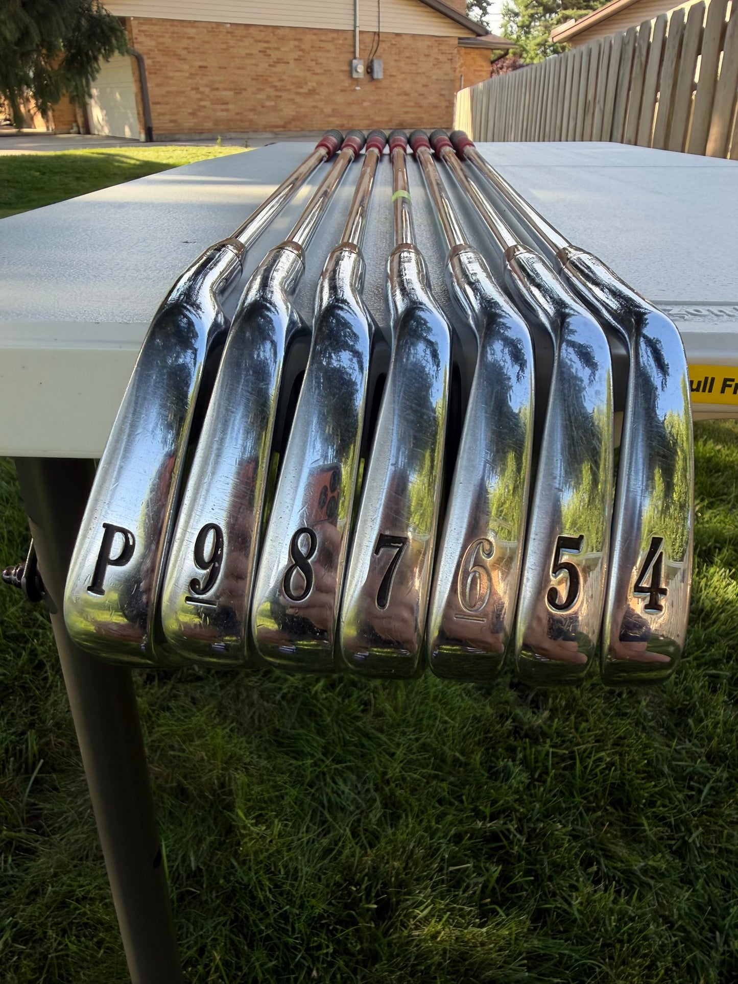 Titleist 690 CB Forged Iron Set 4-PW FCM 6.5 Rifle Extra Stiff Flex STD NICE