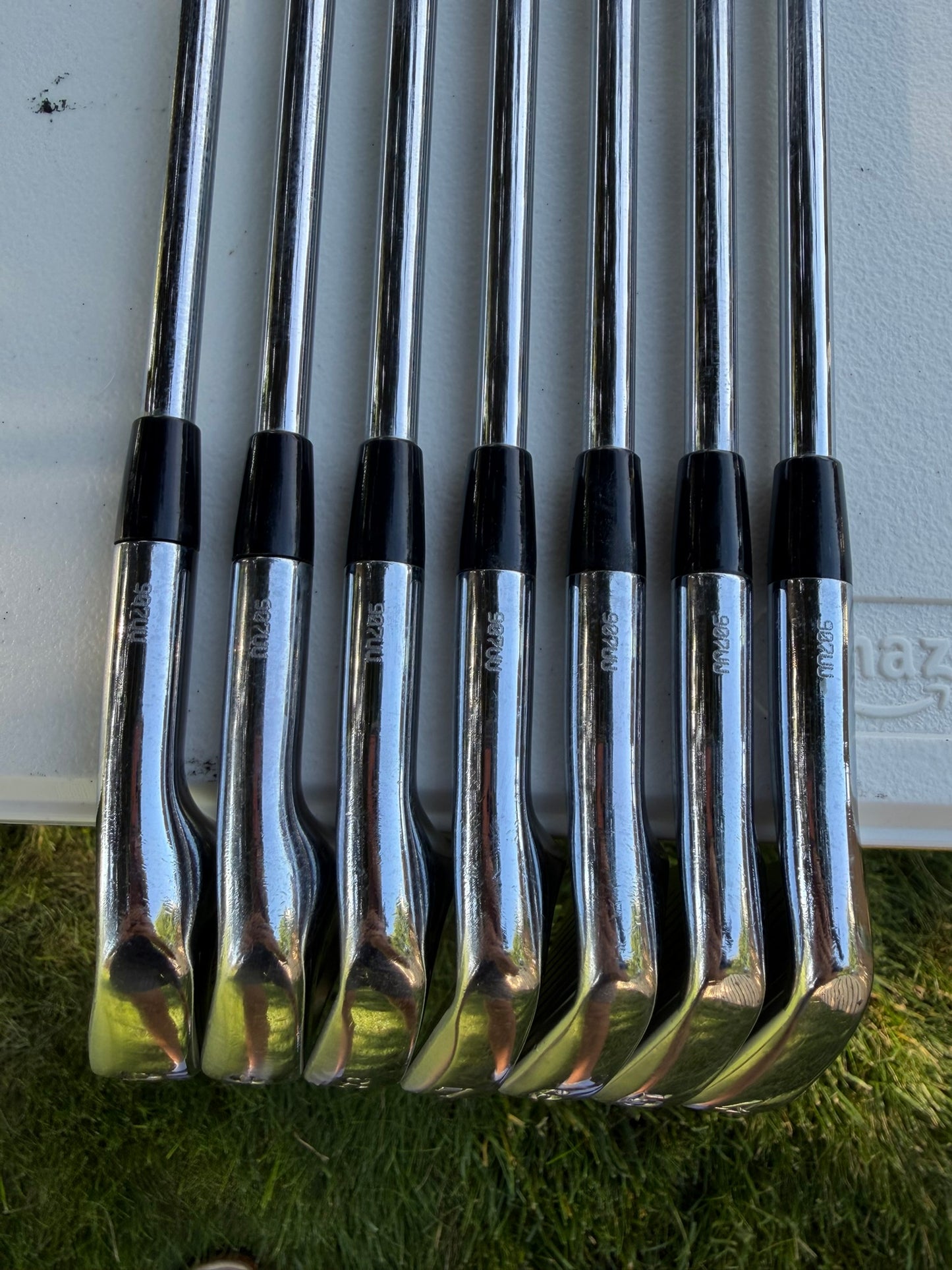 Titleist 690 CB Forged Iron Set 4-PW FCM 6.5 Rifle Extra Stiff Flex STD NICE