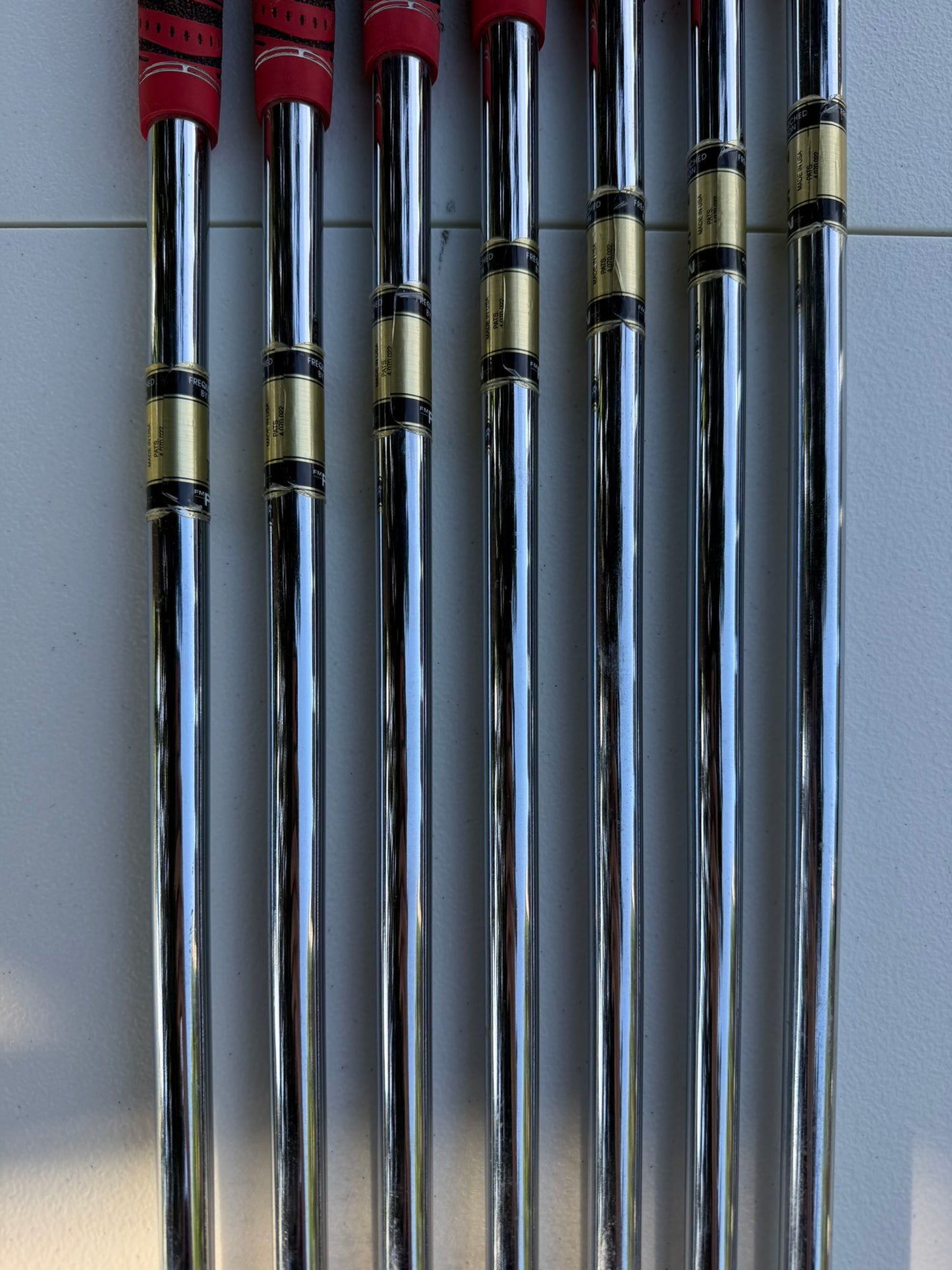Titleist 690 CB Forged Iron Set 4-PW FCM 6.5 Rifle Extra Stiff Flex STD NICE