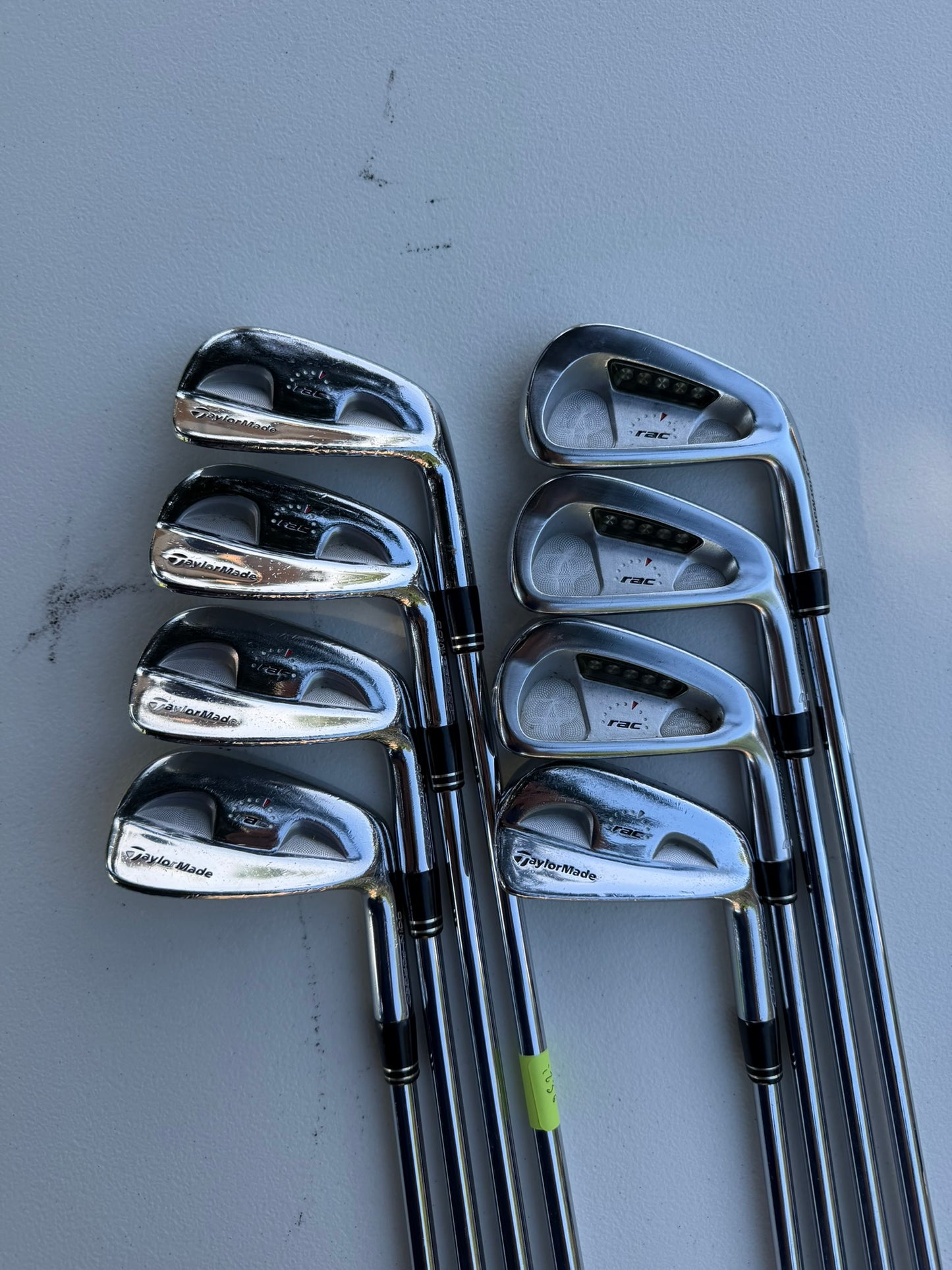 Taylormade RAC MB/LT Combo Iron Set 3-PW FCM 6.0 Rifle Stiff Flex +3/4" NICE