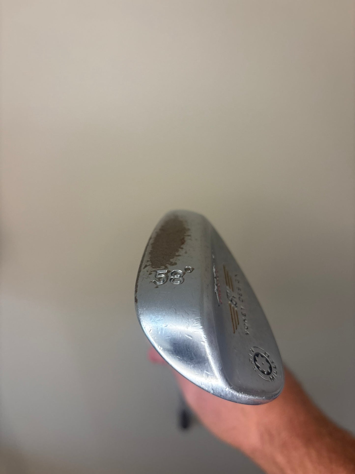 Titleist Vokey Spin Milled Lob Wedge 58° / 8 S200 Stiff Flex 35″
