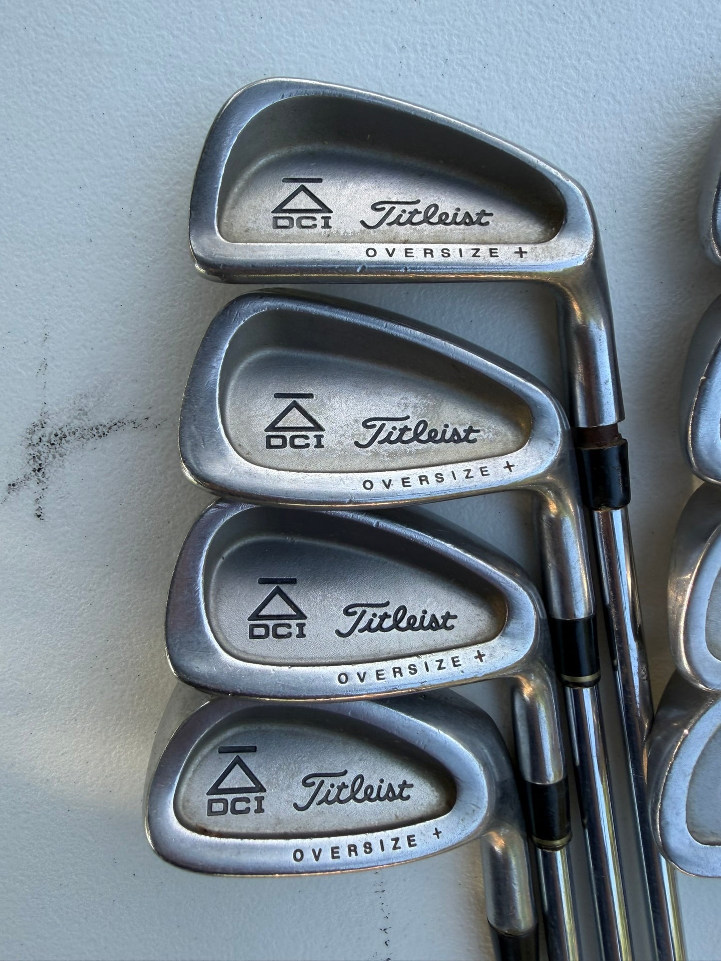 Titleist DCI Black Oversize + Iron Set 3-PW Dynamic Gold S300 Stiff Flex +1/2"