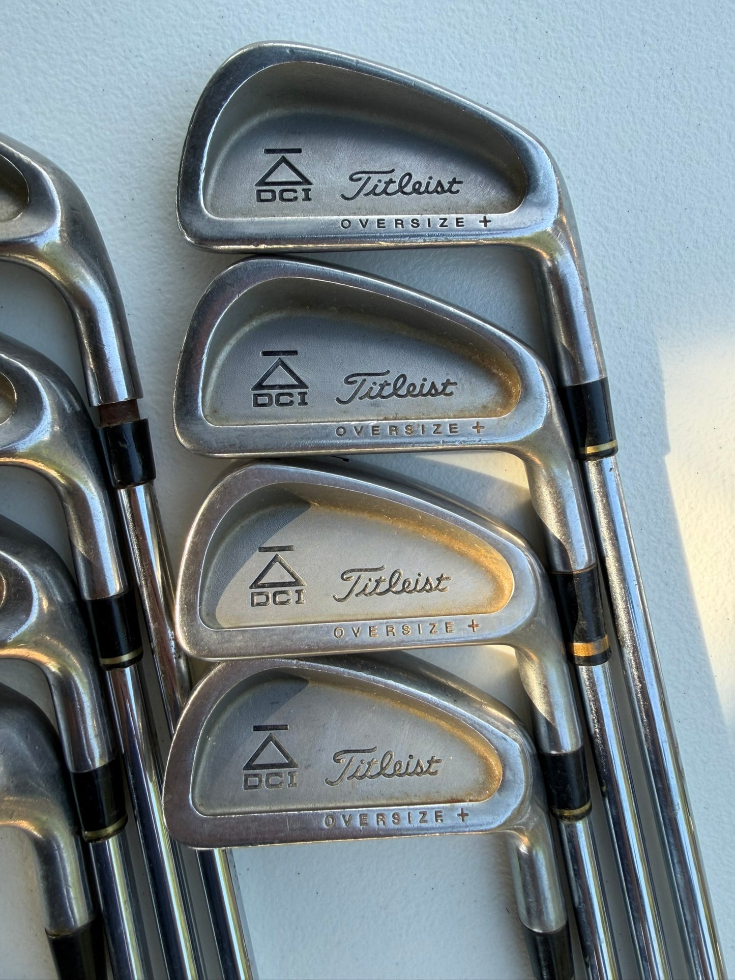 Titleist DCI Black Oversize + Iron Set 3-PW Dynamic Gold S300 Stiff Flex +1/2"