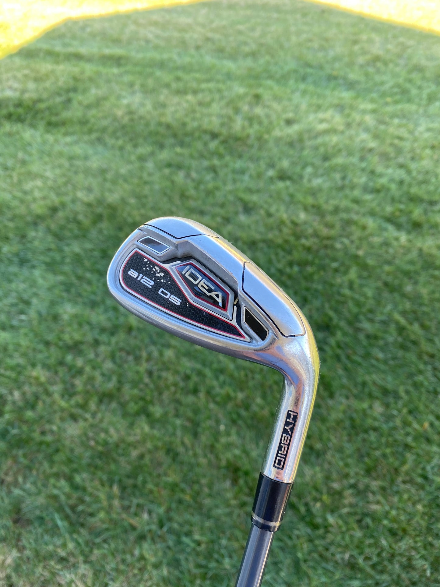 Photo of Adams A12 OS IDEA 8-Iron Seniors Flex Pro Launch Blue 55G