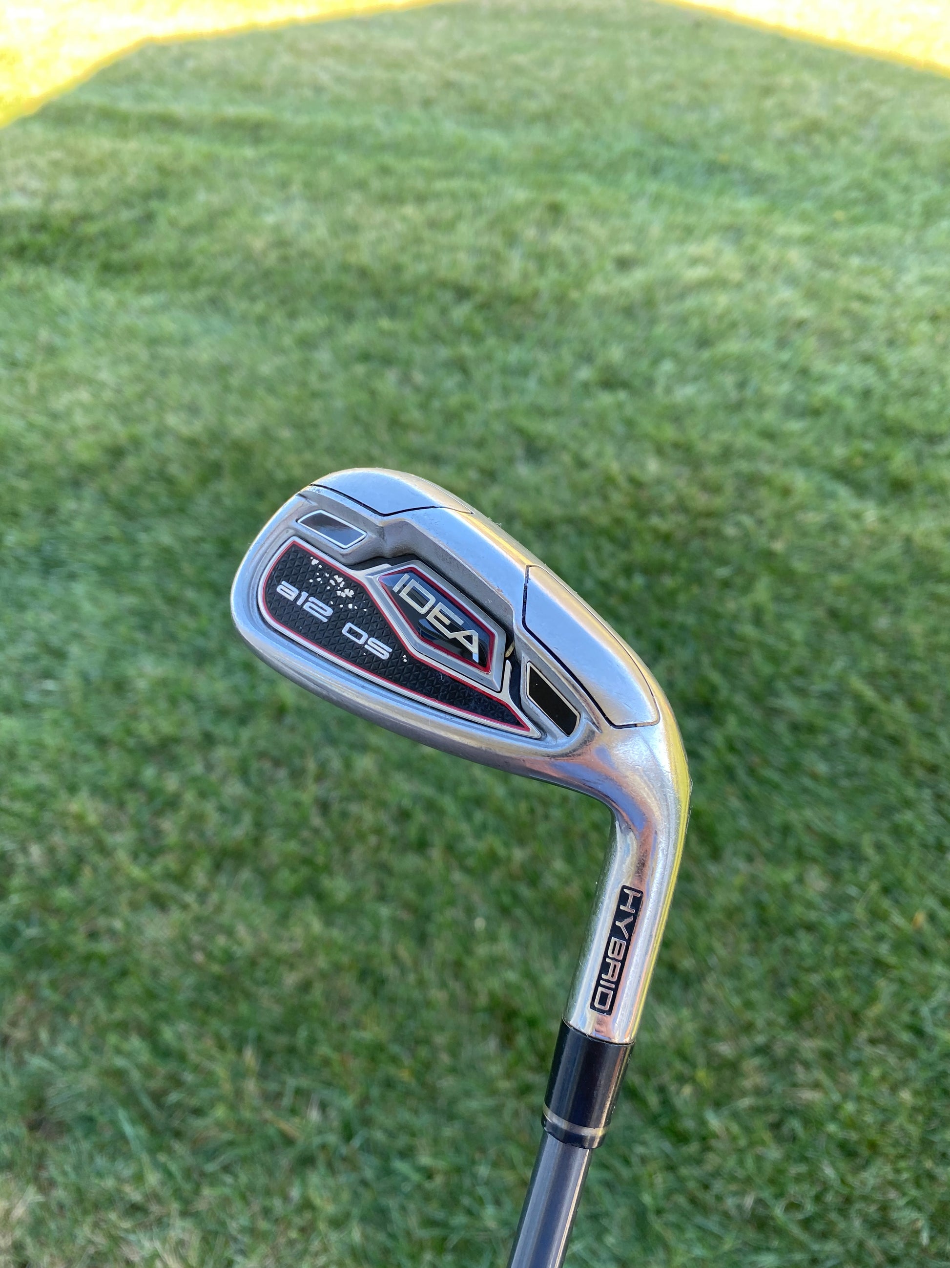 Photo of Adams A12 OS IDEA 8-Iron Seniors Flex Pro Launch Blue 55G