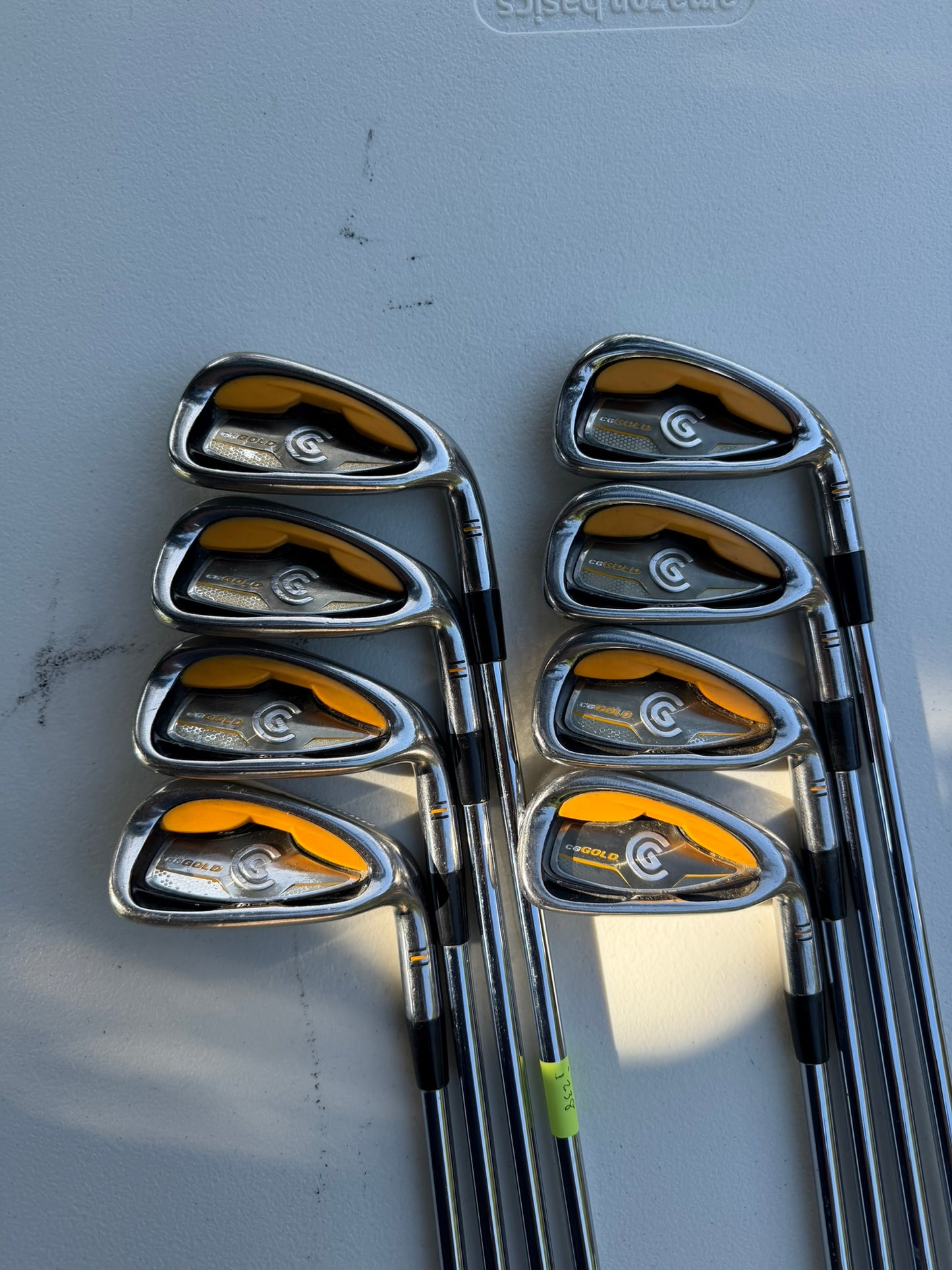 Cleveland CG Gold Iron Set 3-PW Actionlite Stiff Flex Standard NICE