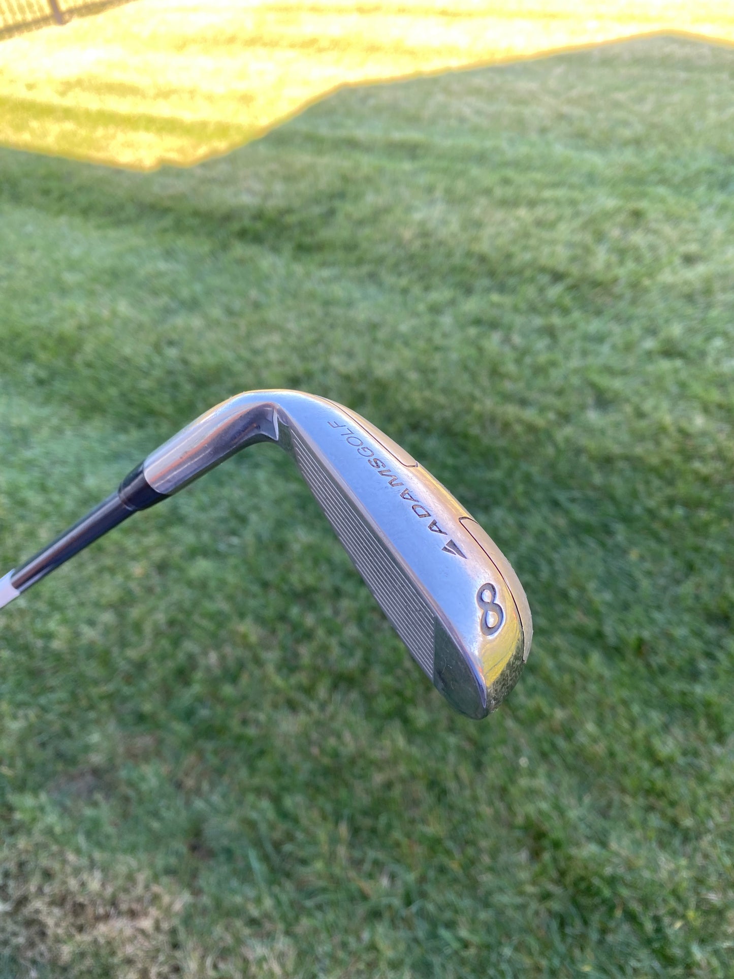 Photo of Adams A12 OS IDEA 8-Iron Seniors Flex Pro Launch Blue 55G