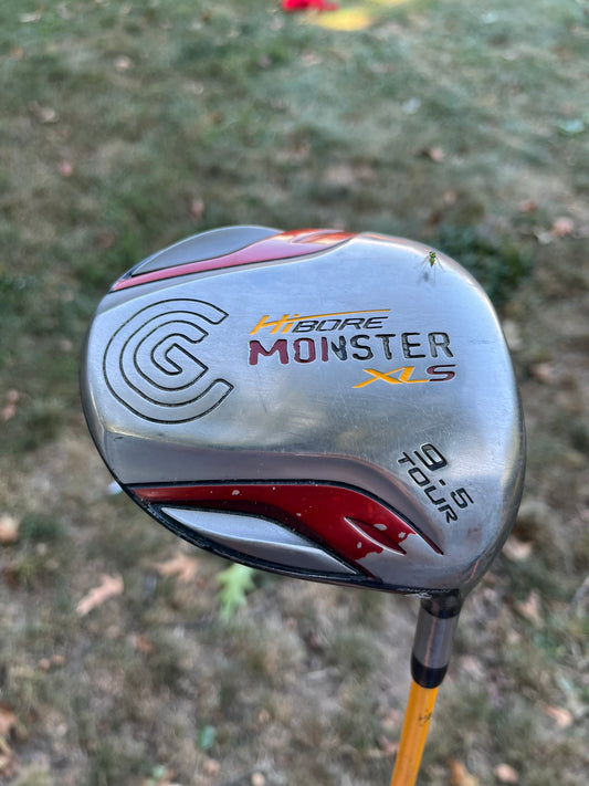 Cleveland Hibore Monster XLS Tour Driver 9.5° Proforce V2 Stiff Flex 44.75″ READ