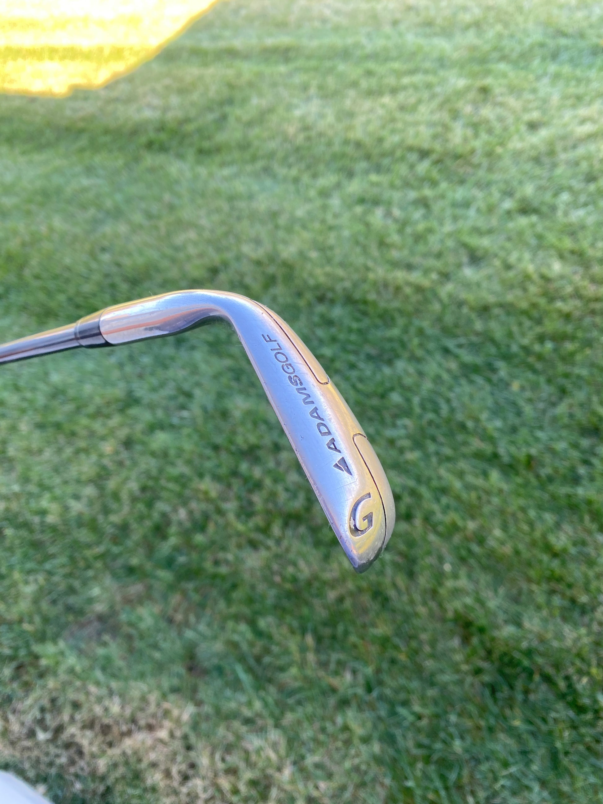 Photo of Adams A12 OS IDEA Gap Wedge 50° Seniors Flex Pro Launch Blue 55G