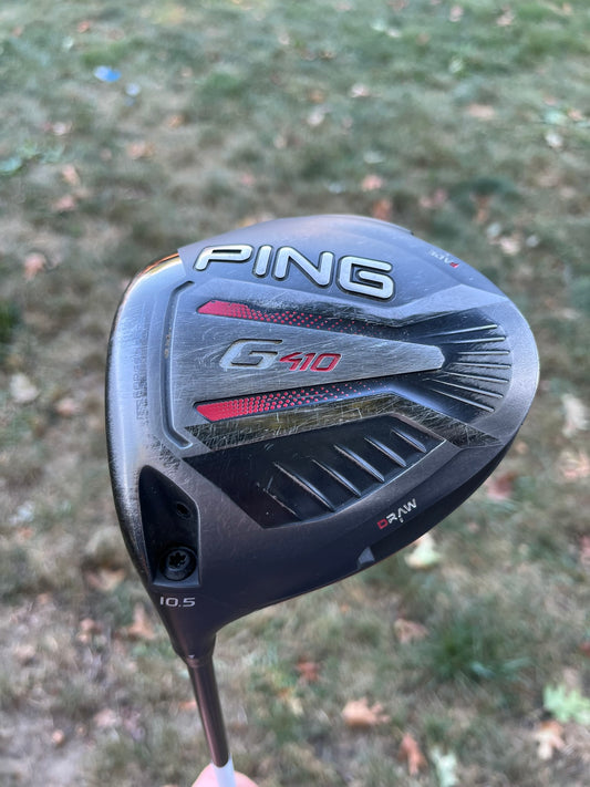 Ping G410 Plus Driver 10.5° Alta CB 55 Stiff Flex Lefty 45.25″ +HC