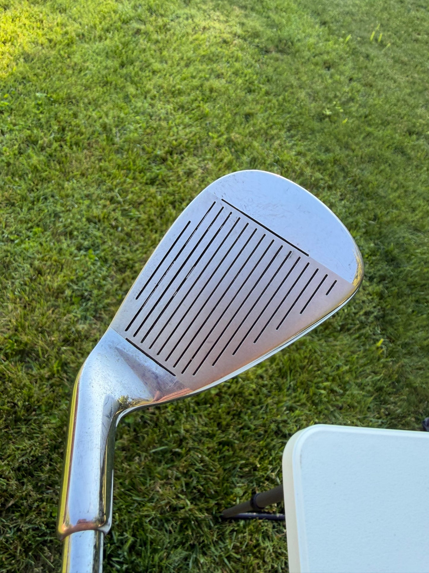 John Daly Stainless Iron Set 3H, 4-PW Regular Flex NICE
