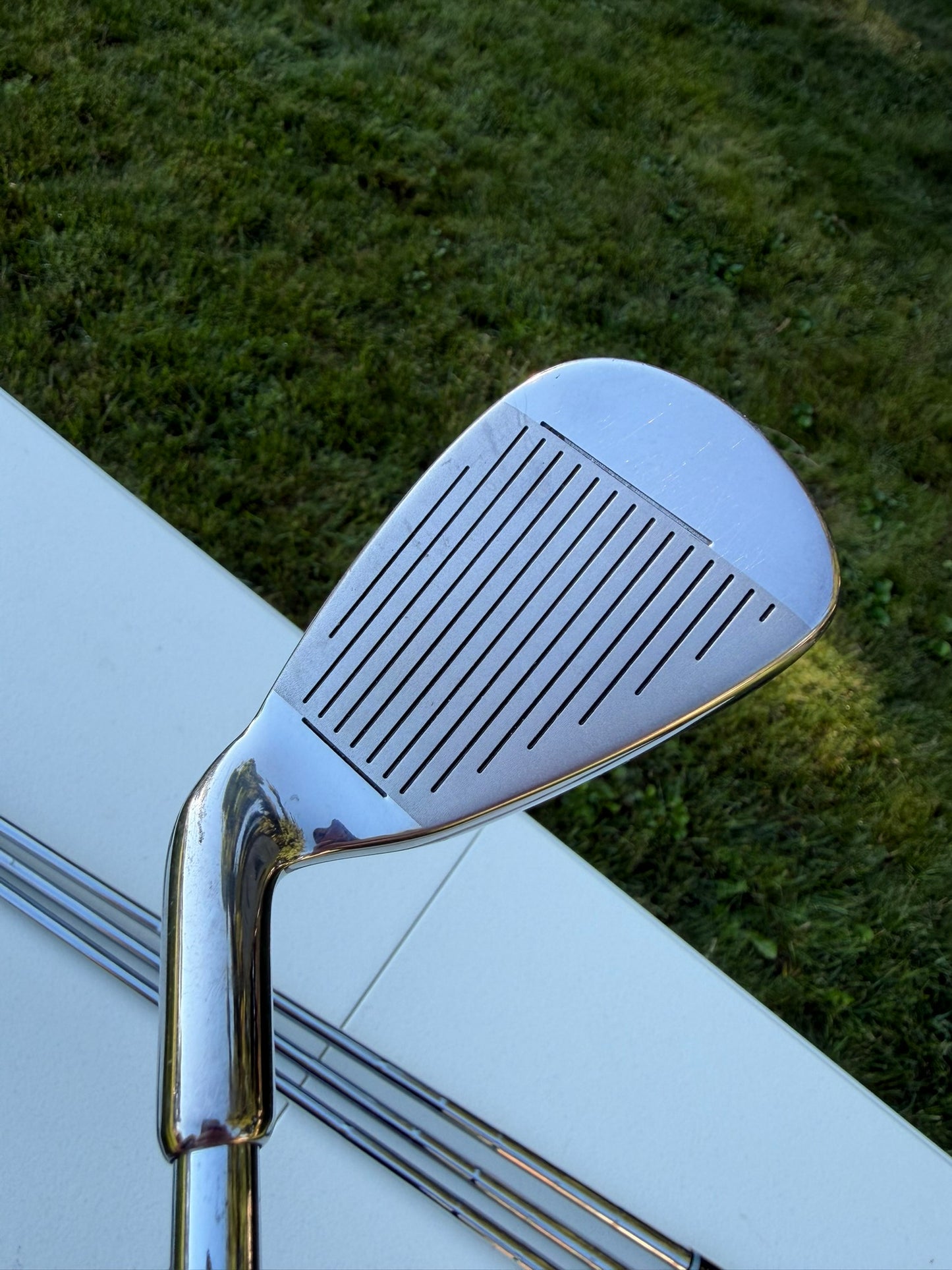 John Daly Stainless Iron Set 3H, 4-PW Regular Flex NICE