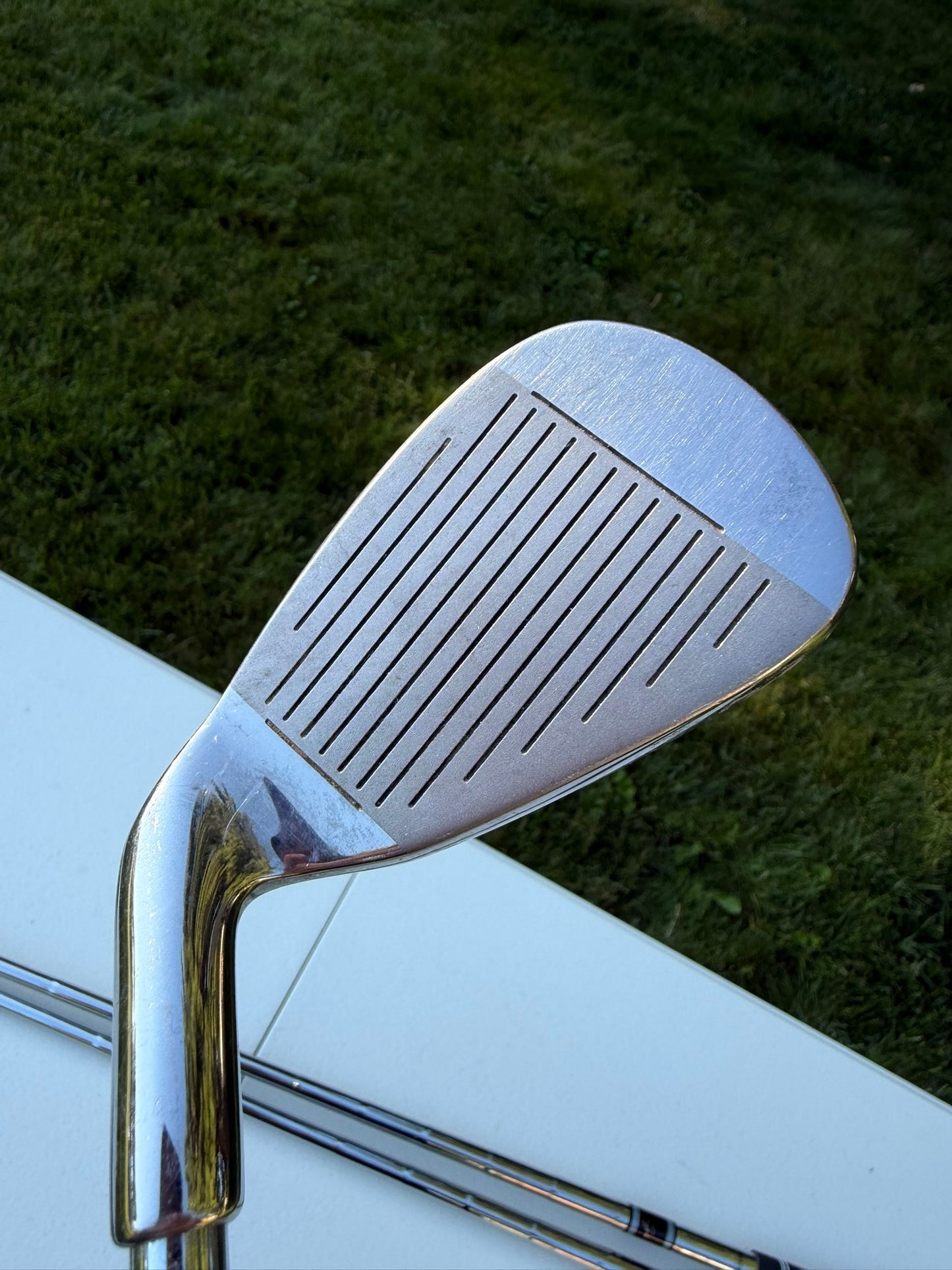 John Daly Stainless Iron Set 3H, 4-PW Regular Flex NICE