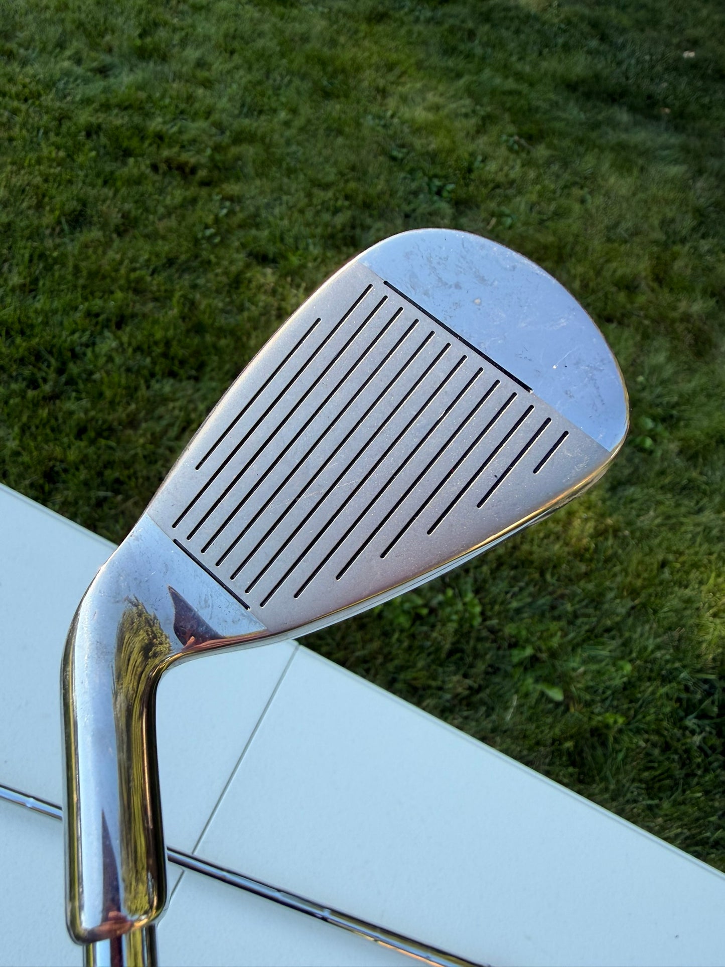 John Daly Stainless Iron Set 3H, 4-PW Regular Flex NICE