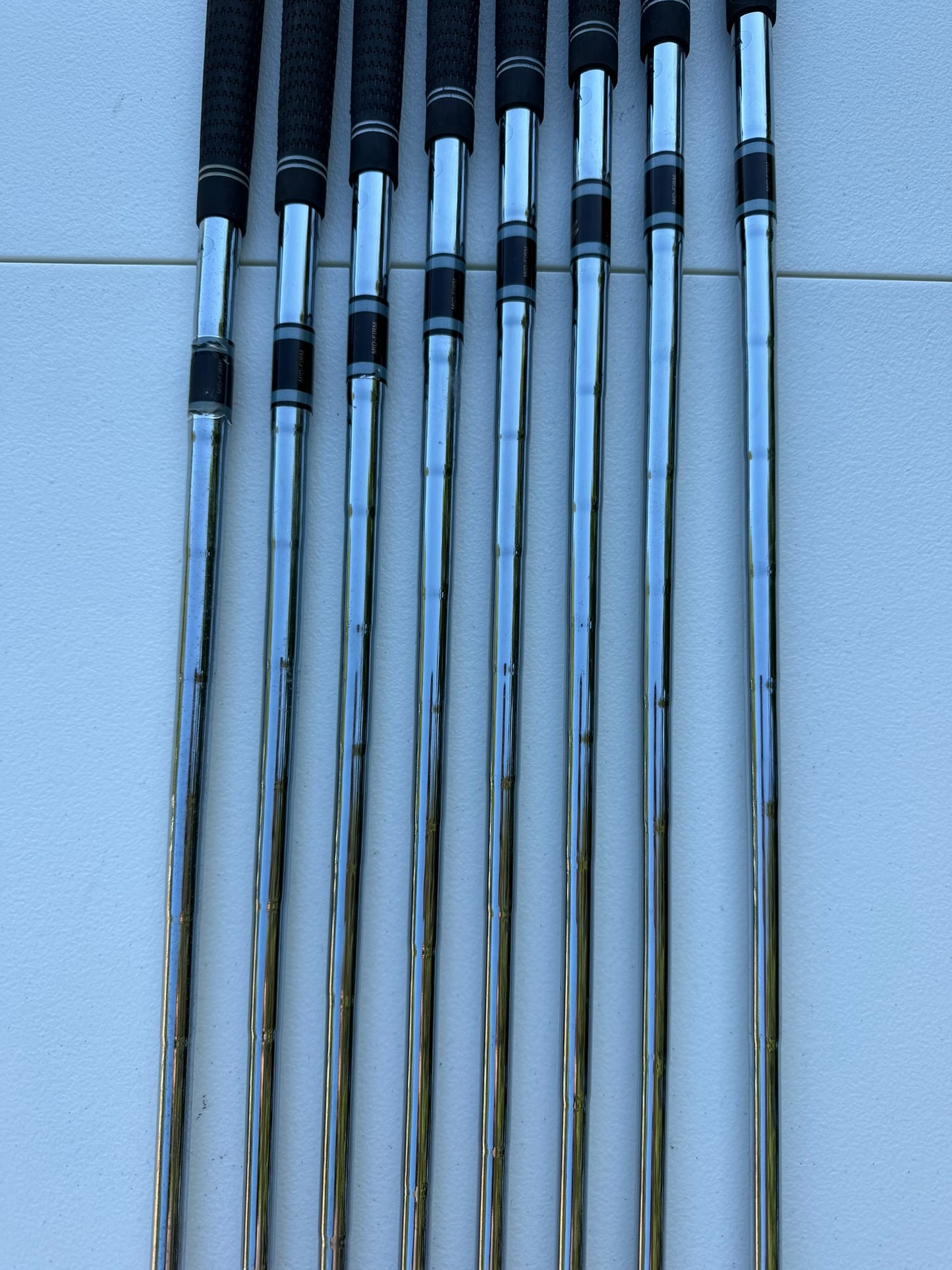 John Daly Stainless Iron Set 3H, 4-PW Regular Flex NICE