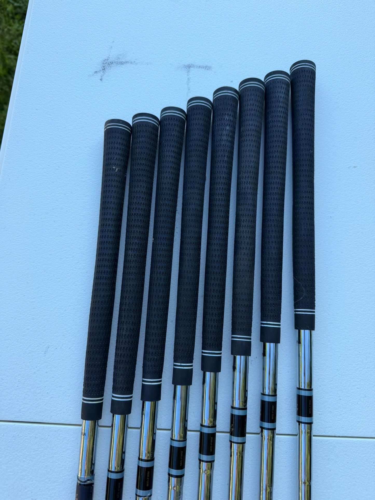 John Daly Stainless Iron Set 3H, 4-PW Regular Flex NICE