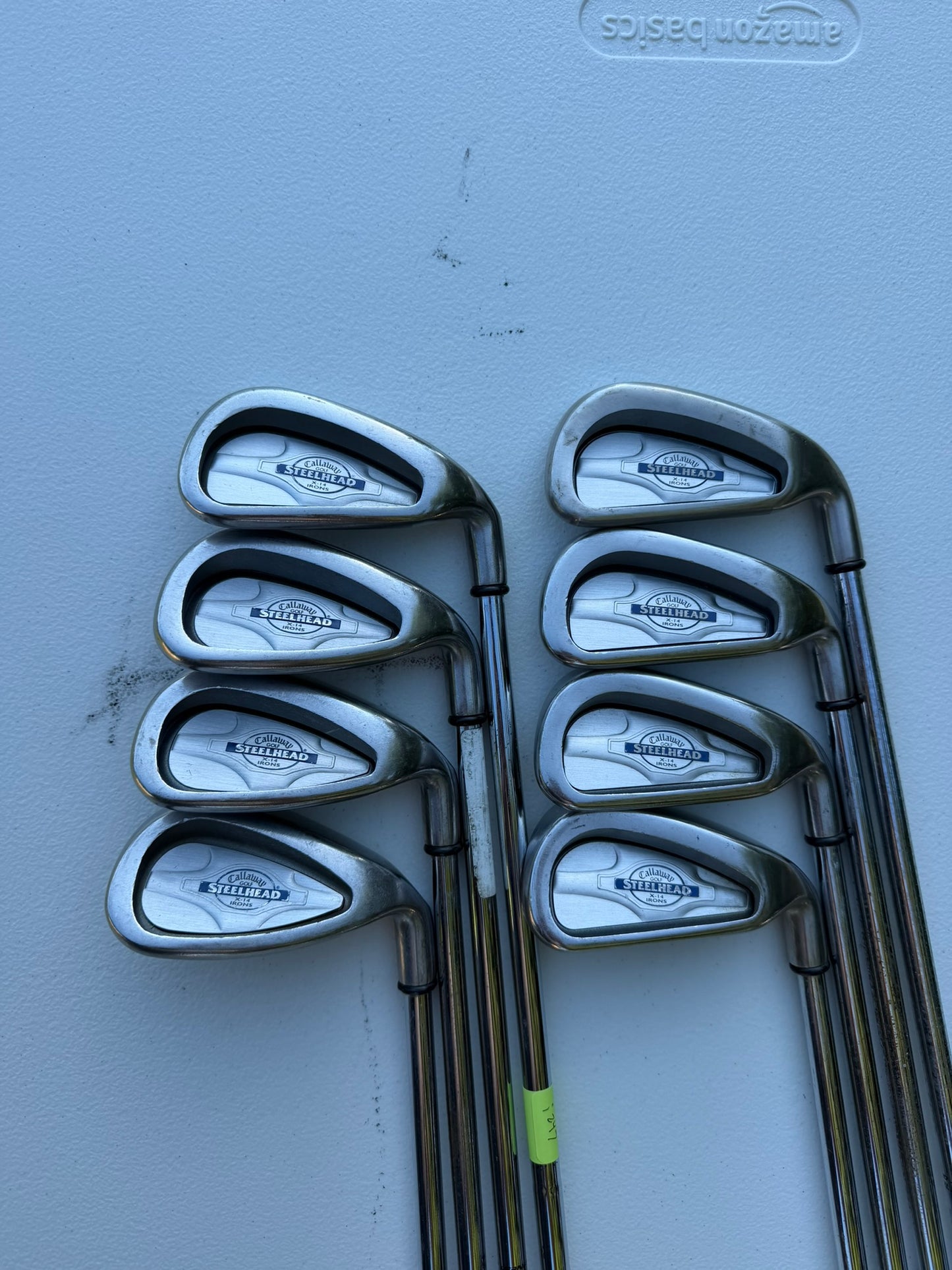 Callaway Steelhead X-14 Iron Set 3-PW Regular Flex +1/2" NICE