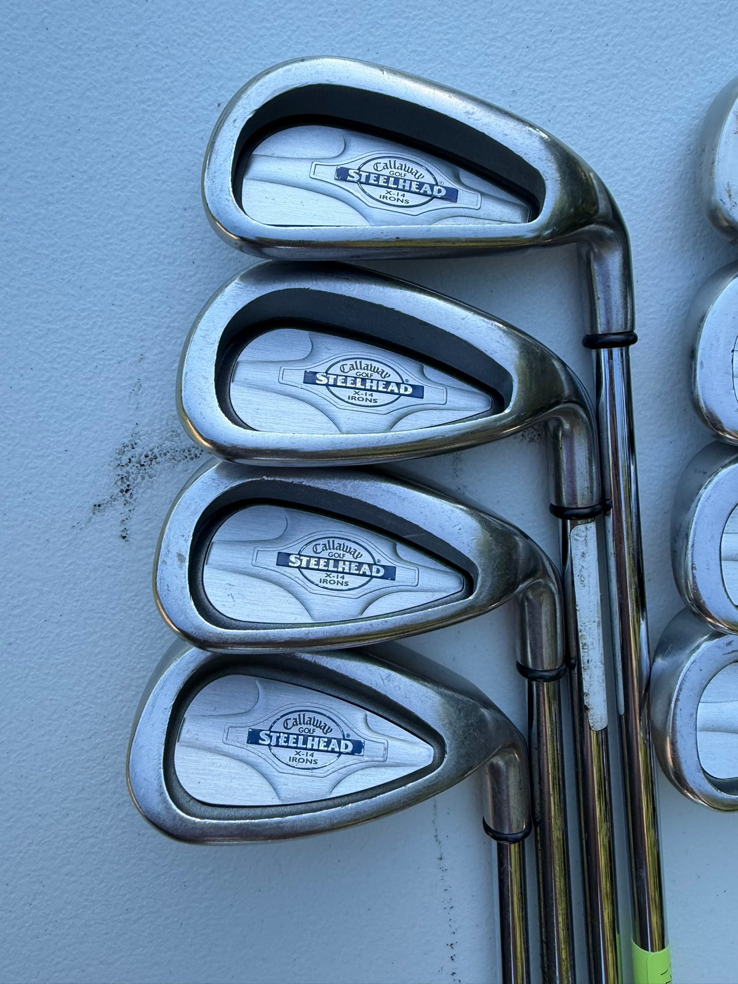 Callaway Steelhead X-14 Iron Set 3-PW Regular Flex +1/2" NICE