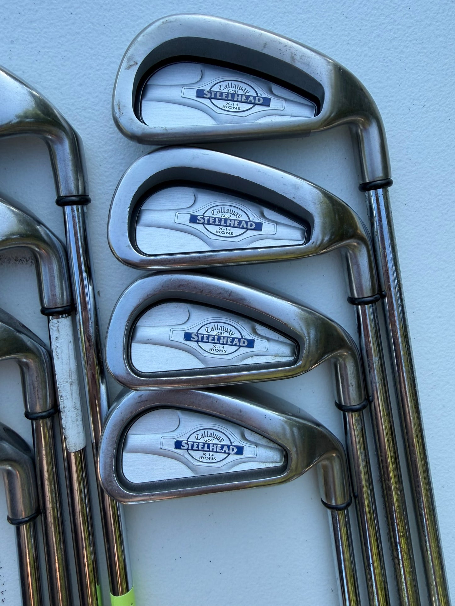 Callaway Steelhead X-14 Iron Set 3-PW Regular Flex +1/2" NICE