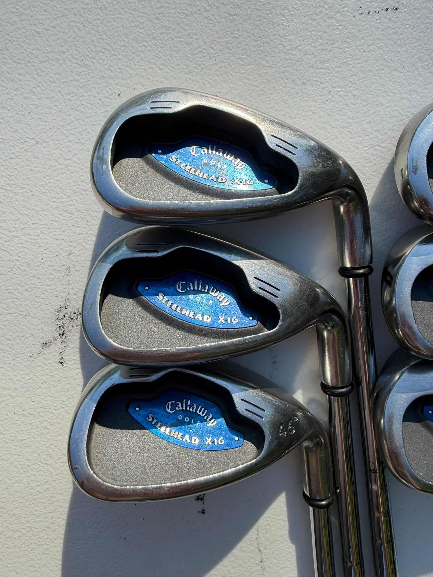 Callaway Steelhead X-16 Iron Set 5-PW Regular Flex +1/2" NICE