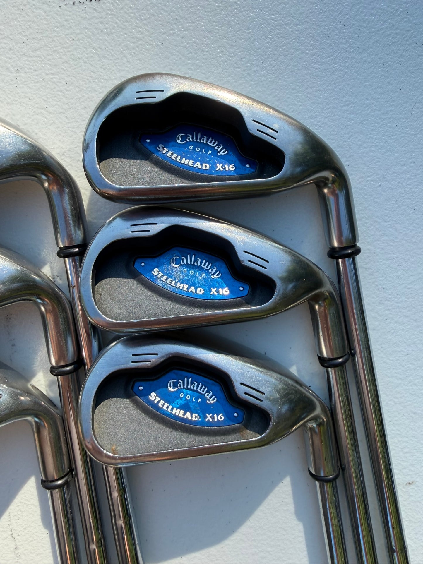 Callaway Steelhead X-16 Iron Set 5-PW Regular Flex +1/2" NICE