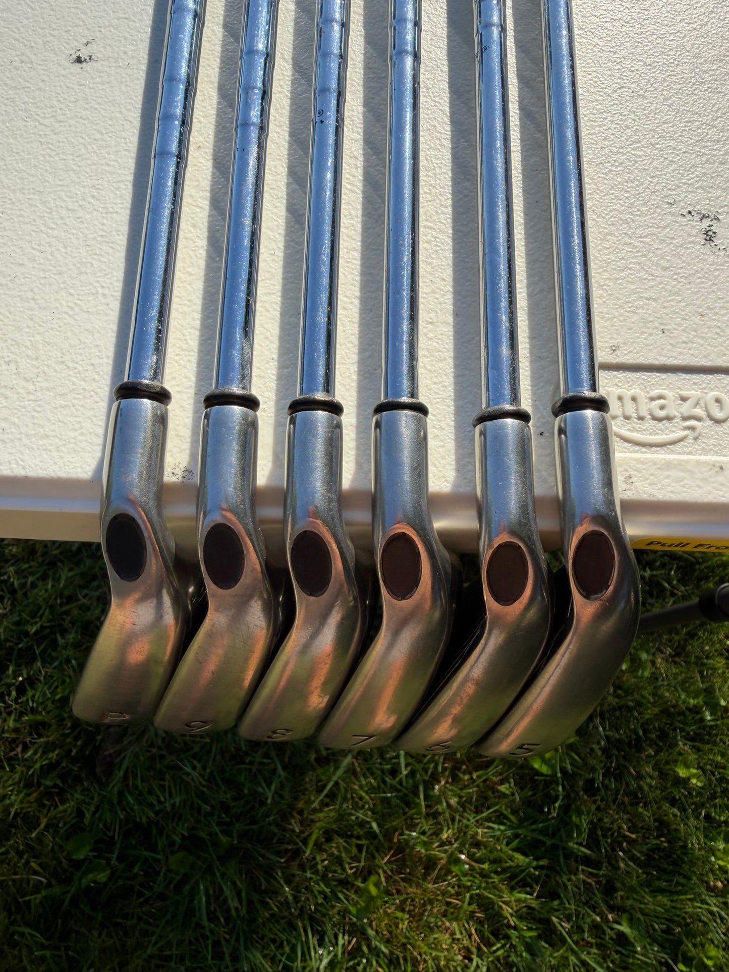 Callaway Steelhead X-16 Iron Set 5-PW Regular Flex +1/2" NICE
