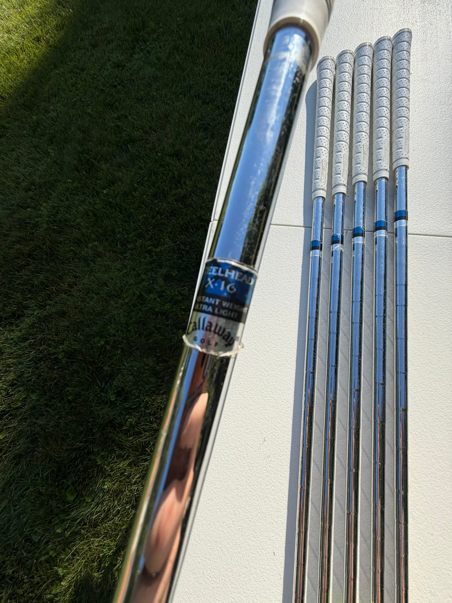 Callaway Steelhead X-16 Iron Set 5-PW Regular Flex +1/2" NICE