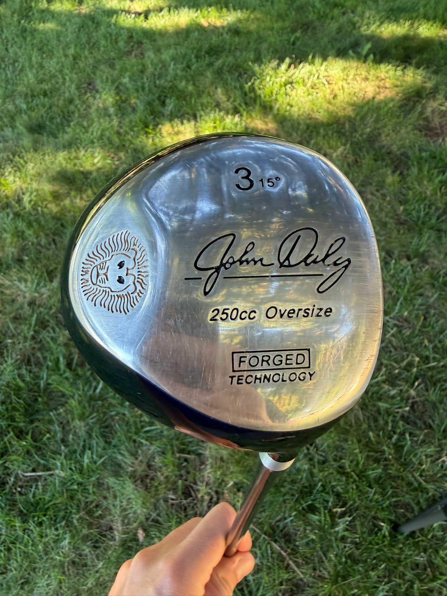 John Daly Oversize Wood Set Driver, 3w, 5w Regular Flex Standard +HC NICE