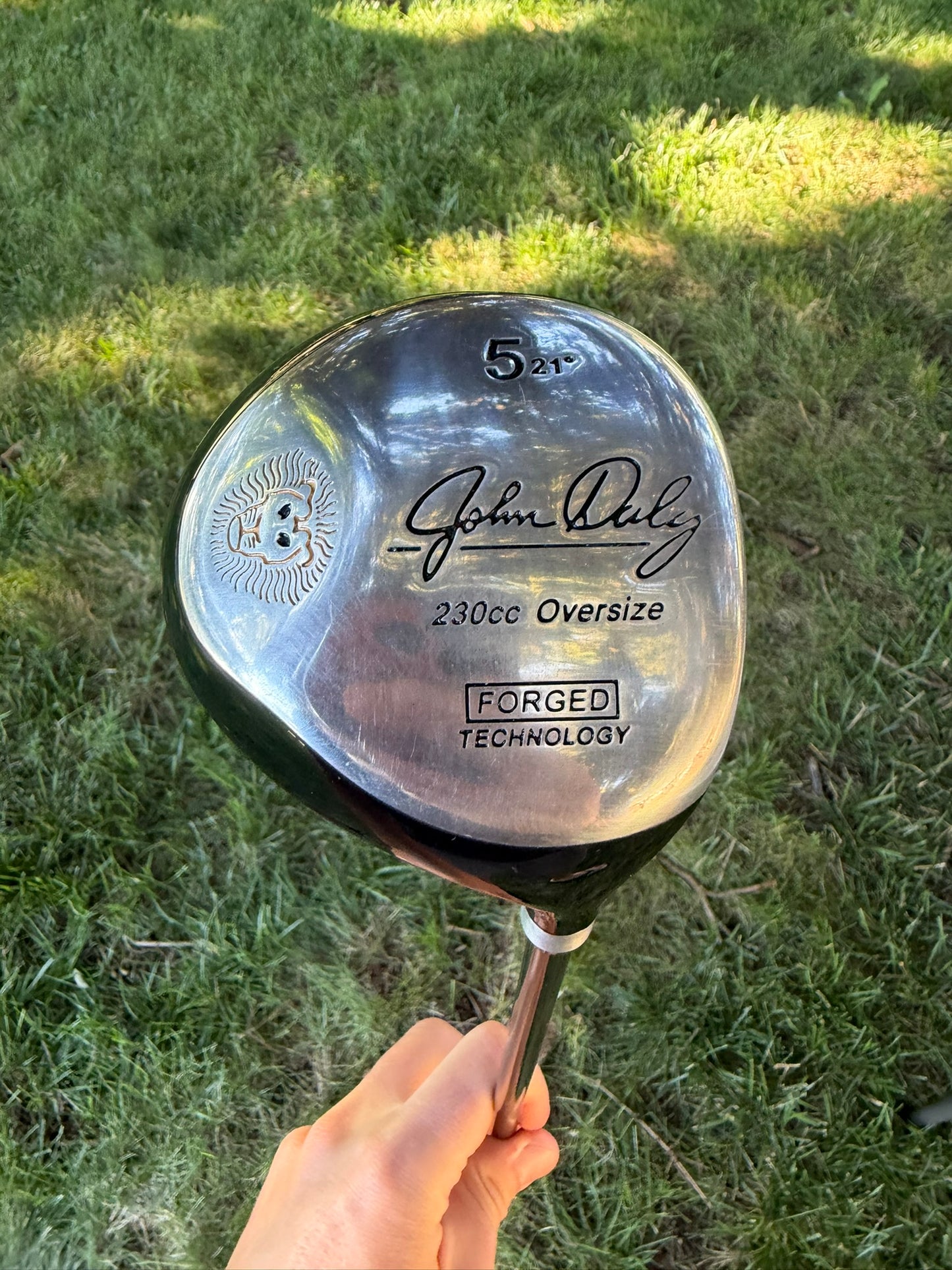 John Daly Oversize Wood Set Driver, 3w, 5w Regular Flex Standard +HC NICE