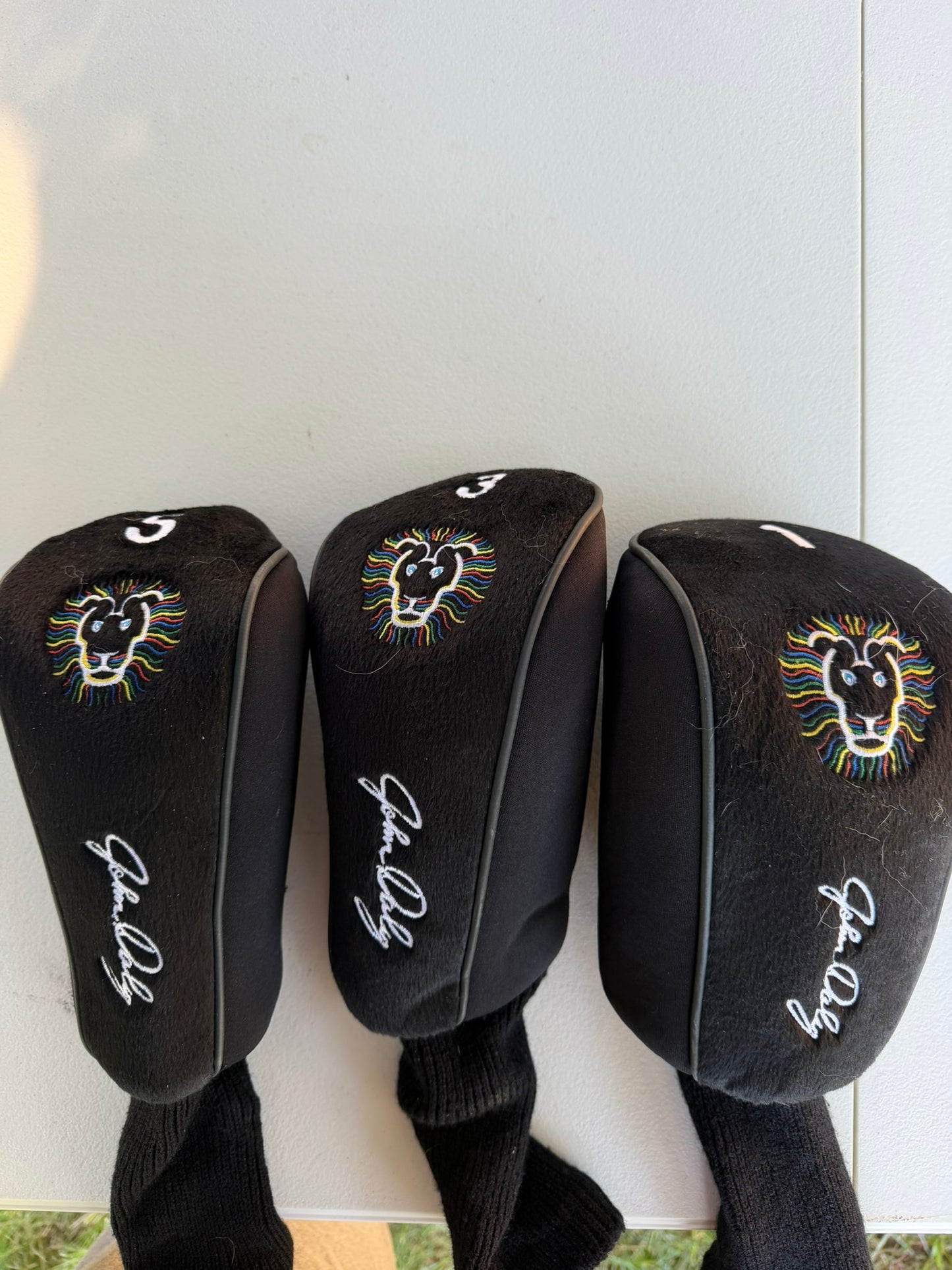 John Daly Oversize Wood Set Driver, 3w, 5w Regular Flex Standard +HC NICE