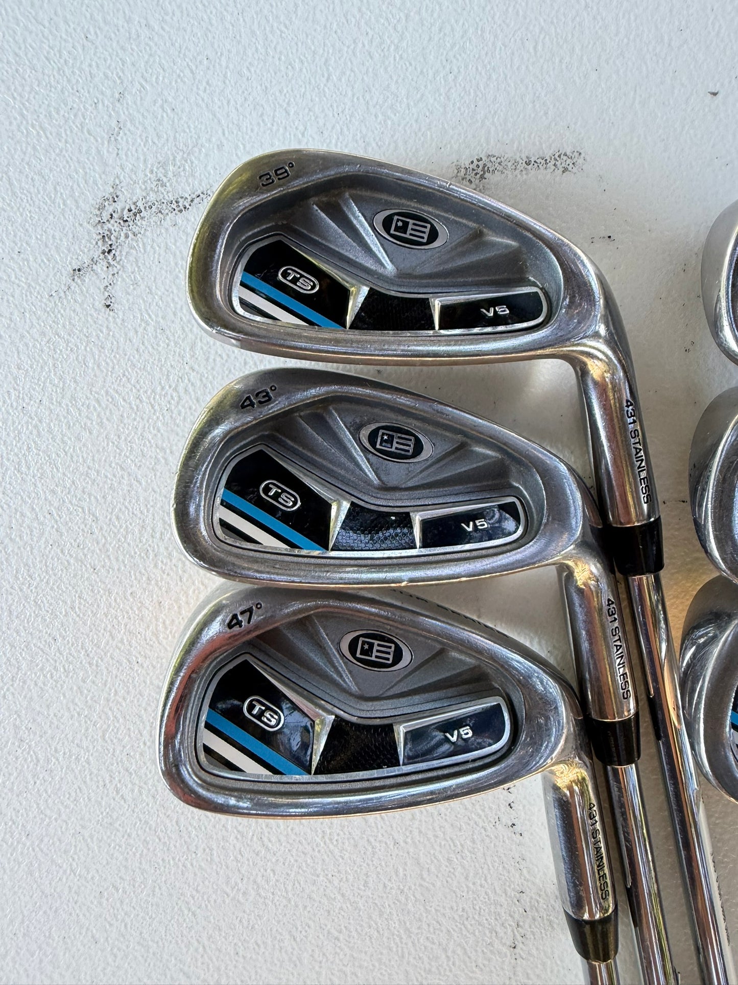 US Kids Tour Series V5 Iron Set 5-PW TS 63 Youth Flex NICE