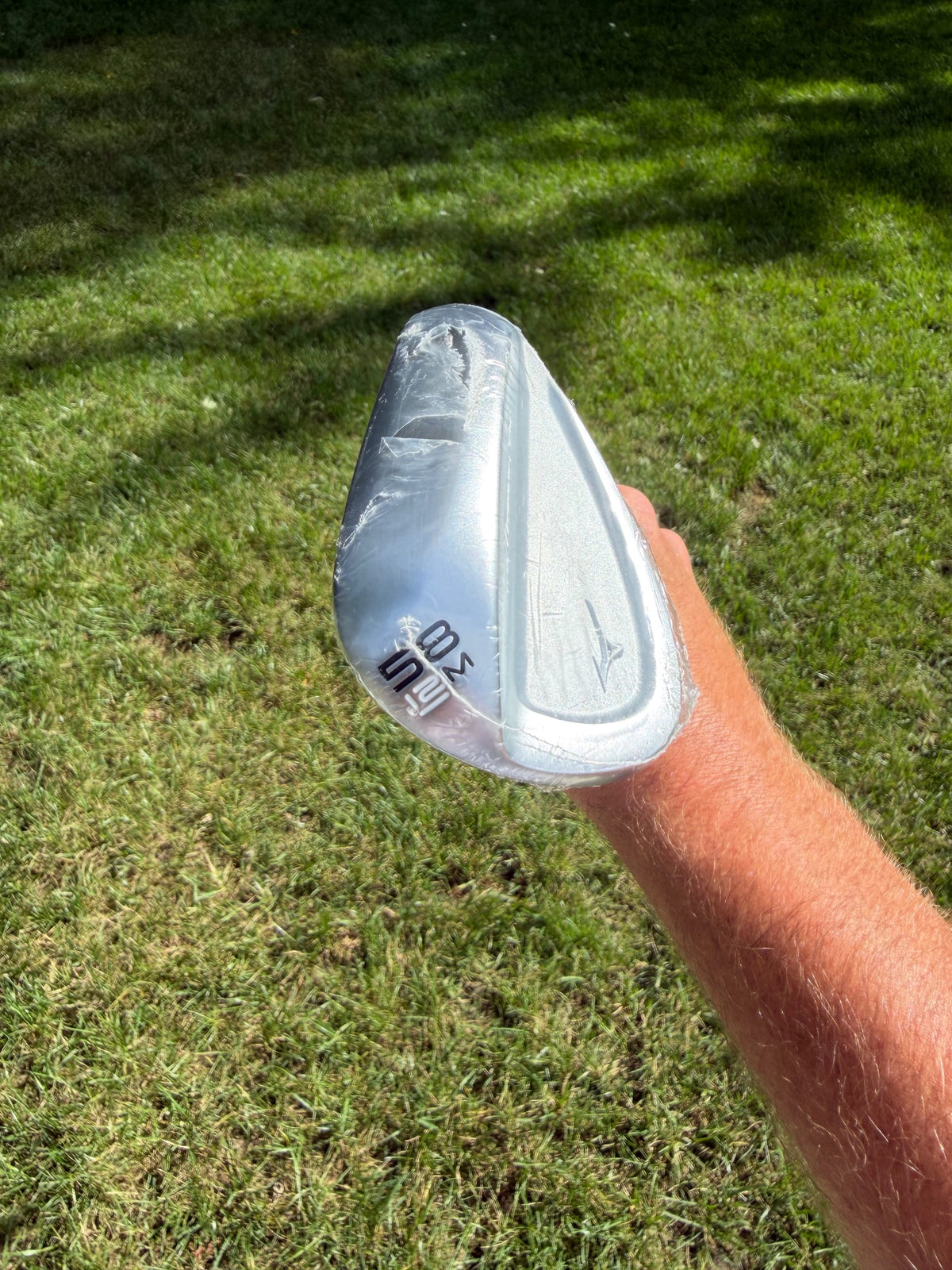 Mizuno Pro T-3 Soft White Satin Lob Wedge 58° / 12 KBS Wedge Flex 35.25" NEW — photo 3