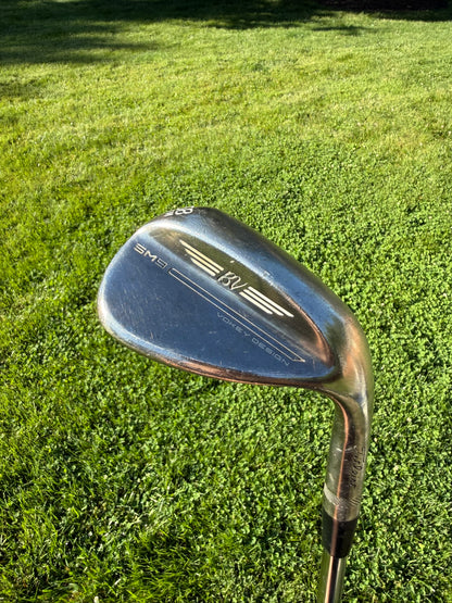 Photo of Titleist Vokey SM9 Brushed Steel Lob Wedge 58° Wedge Flex
