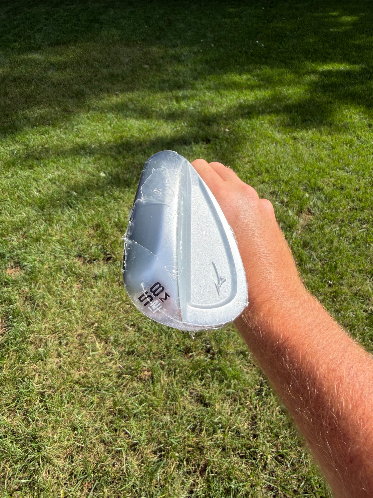 Mizuno Pro T-3 Soft White Satin Lob Wedge 58° / 12 KBS Wedge Flex 35.25" NEW — photo 3