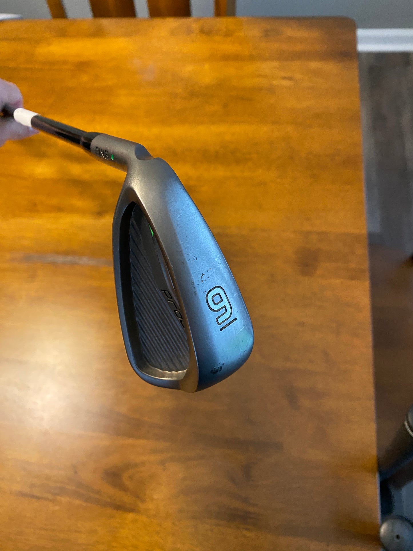 Ping Prodi G 9-Iron Green Dot Stock Prodi G Youth Flex Lefty 31" NICE
