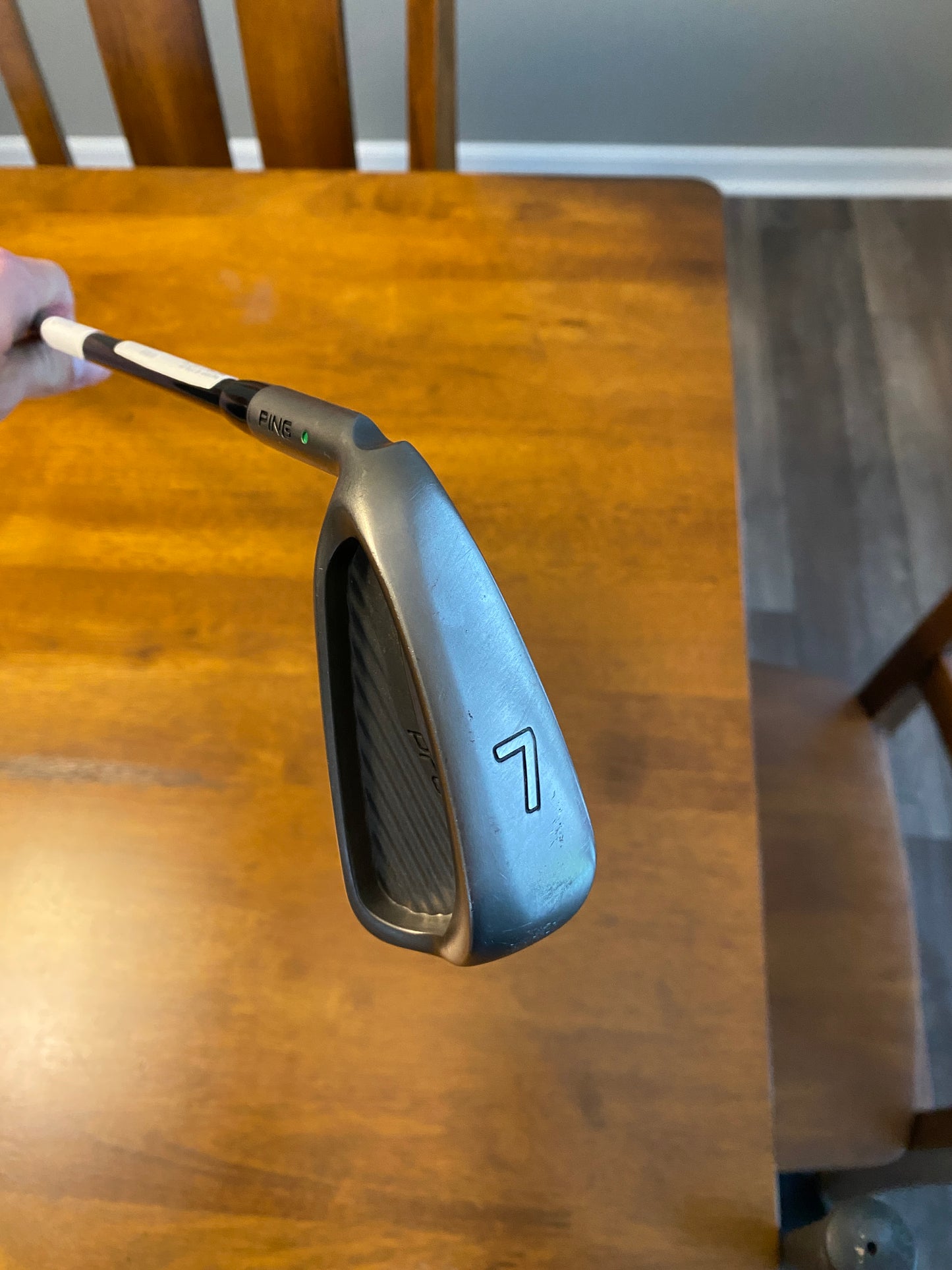 Ping Prodi G 7-Iron Green Dot Stock Prodi G Youth Flex Lefty 32" NICE