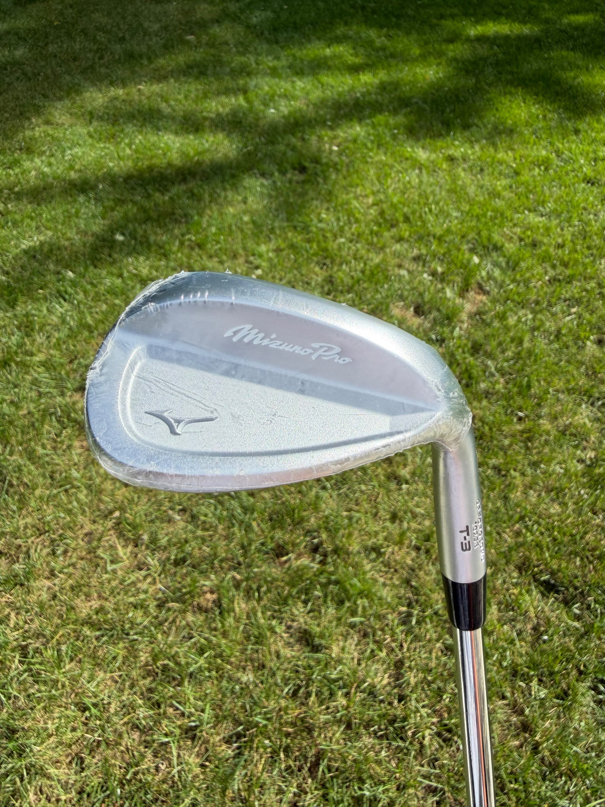 Mizuno Pro T-3 Soft White Satin Sand Wedge 54° / 8 KBS Wedge Flex 35.25" NEW