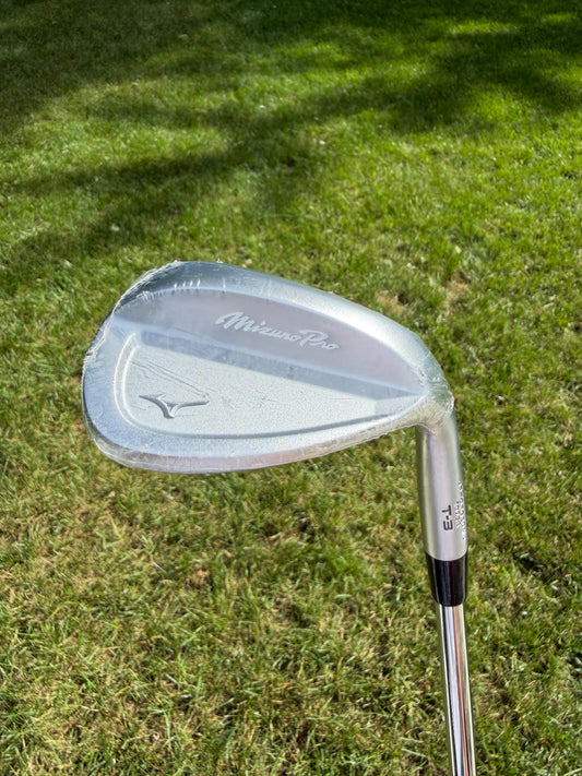 Mizuno Pro T-3 Soft White Satin Sand Wedge 54° / 8 KBS Wedge Flex 35.25" NEW